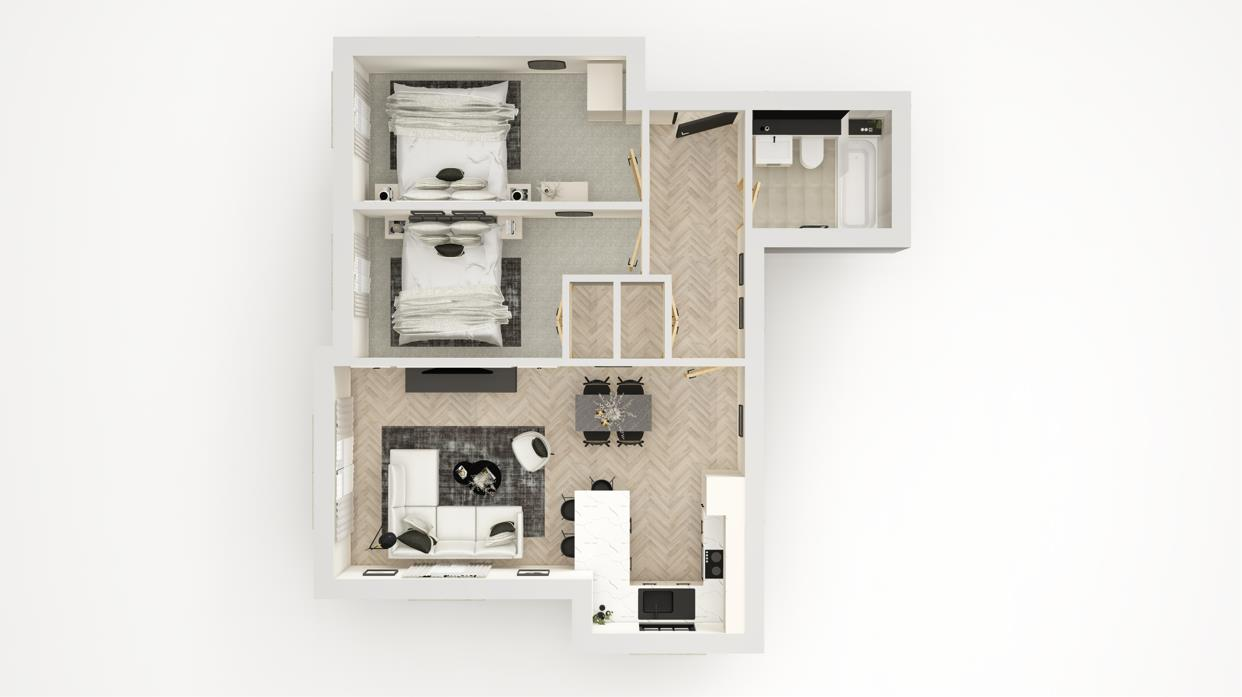 Apartment 6, Stansfield Mill, Triangle, Sowerby Bridge floorplan