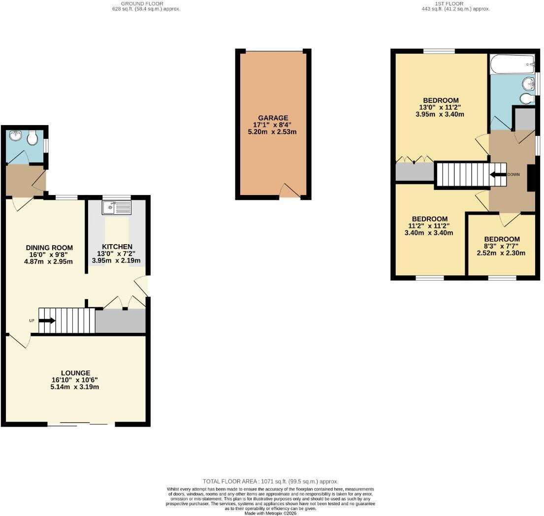 Alwins Field, Leighton Buzzard floorplan