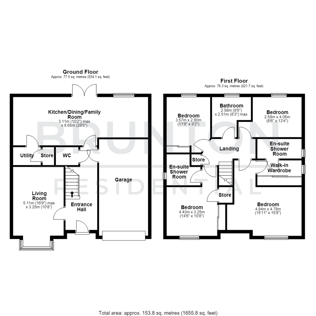 Friesian Drive, Roman Heights, Corbridge, NE45 floorplan