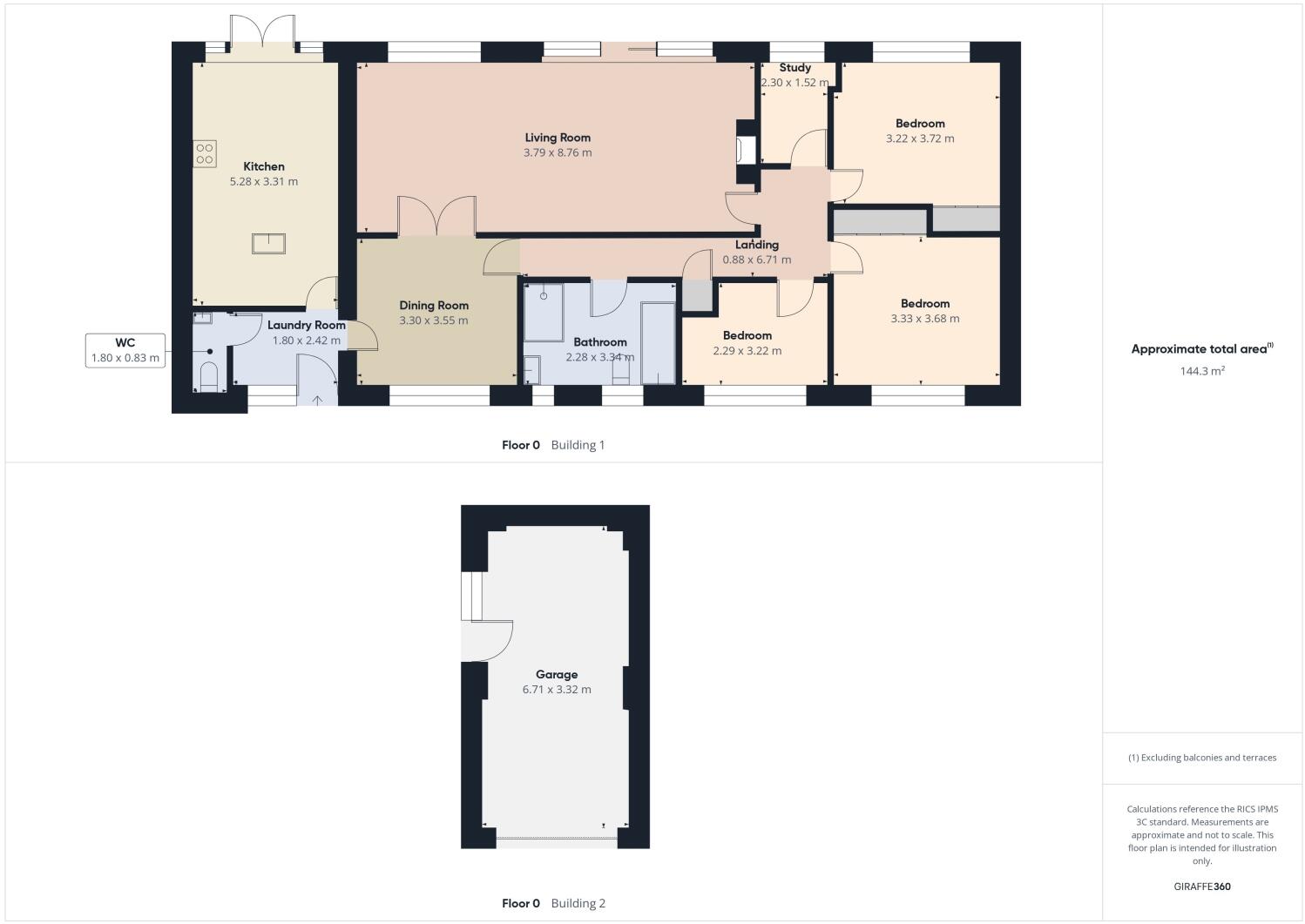 Salisbury Road, Dronfield, Derbyshire, S18 floorplan