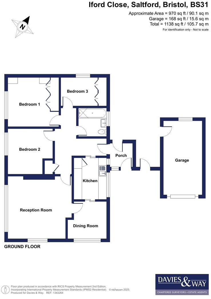 Iford Close, Saltford, Bristol floorplan