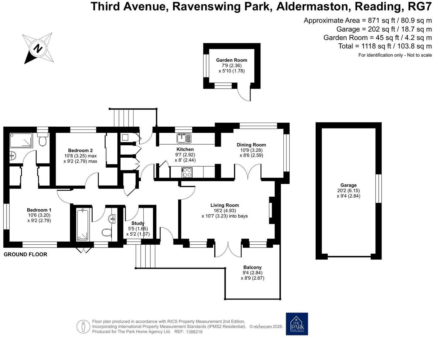 Ravenswing Park, Aldermaston, Reading, Berkshire, RG7 4PY floorplan
