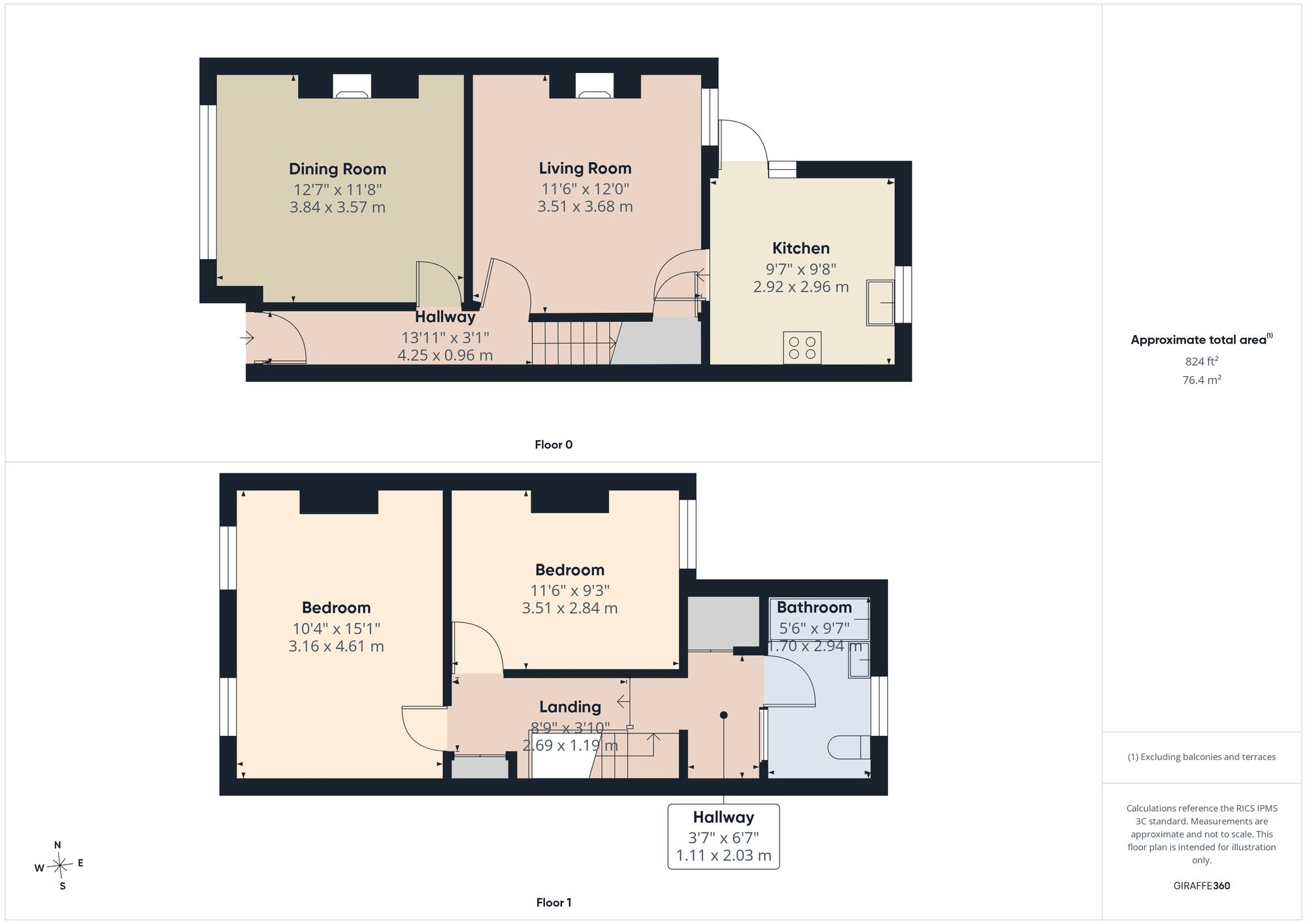 Hanbury Road, London, N17 floorplan