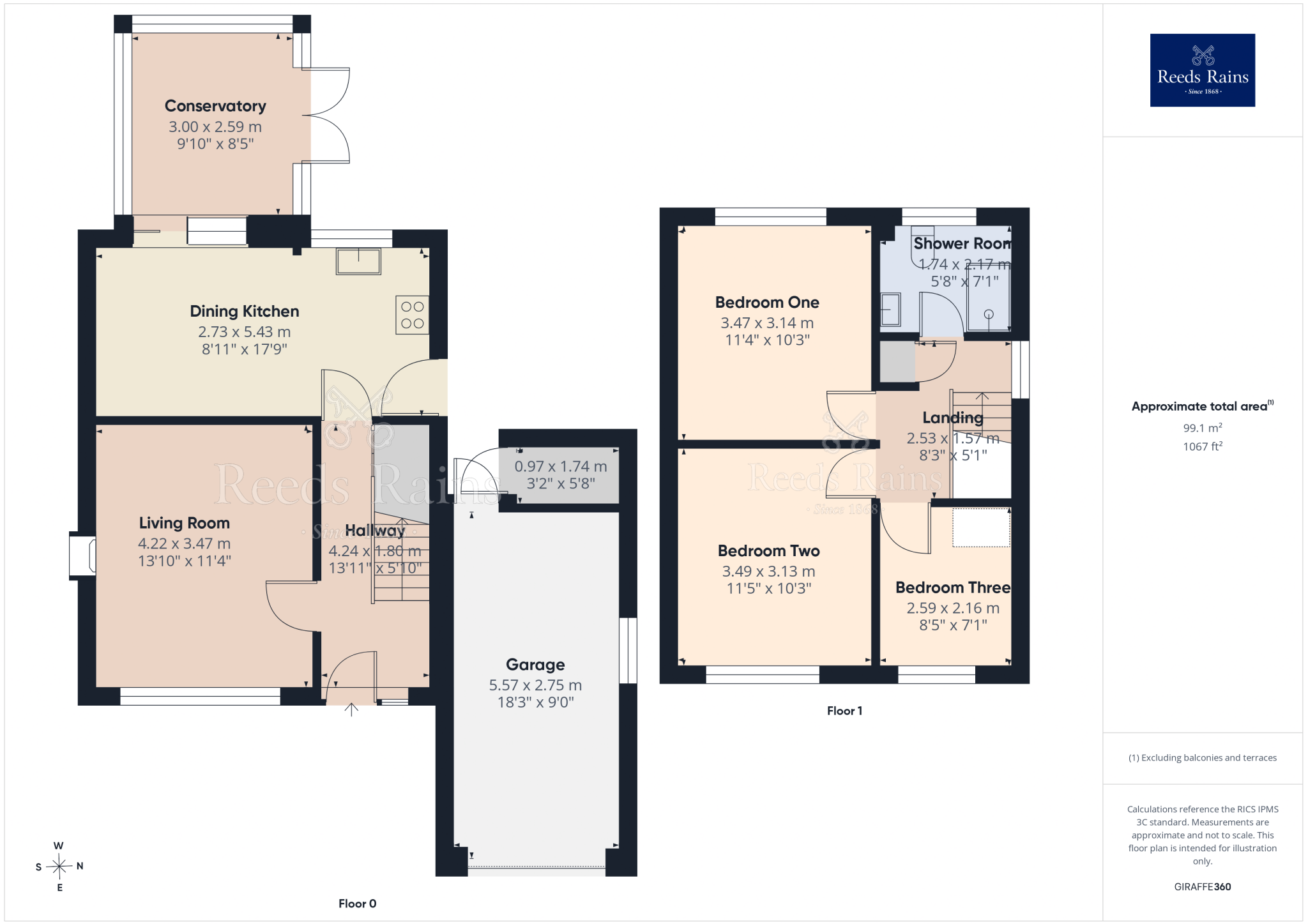 Enfield Close, Eccleston, Chorley, Lancashire, PR7 floorplan