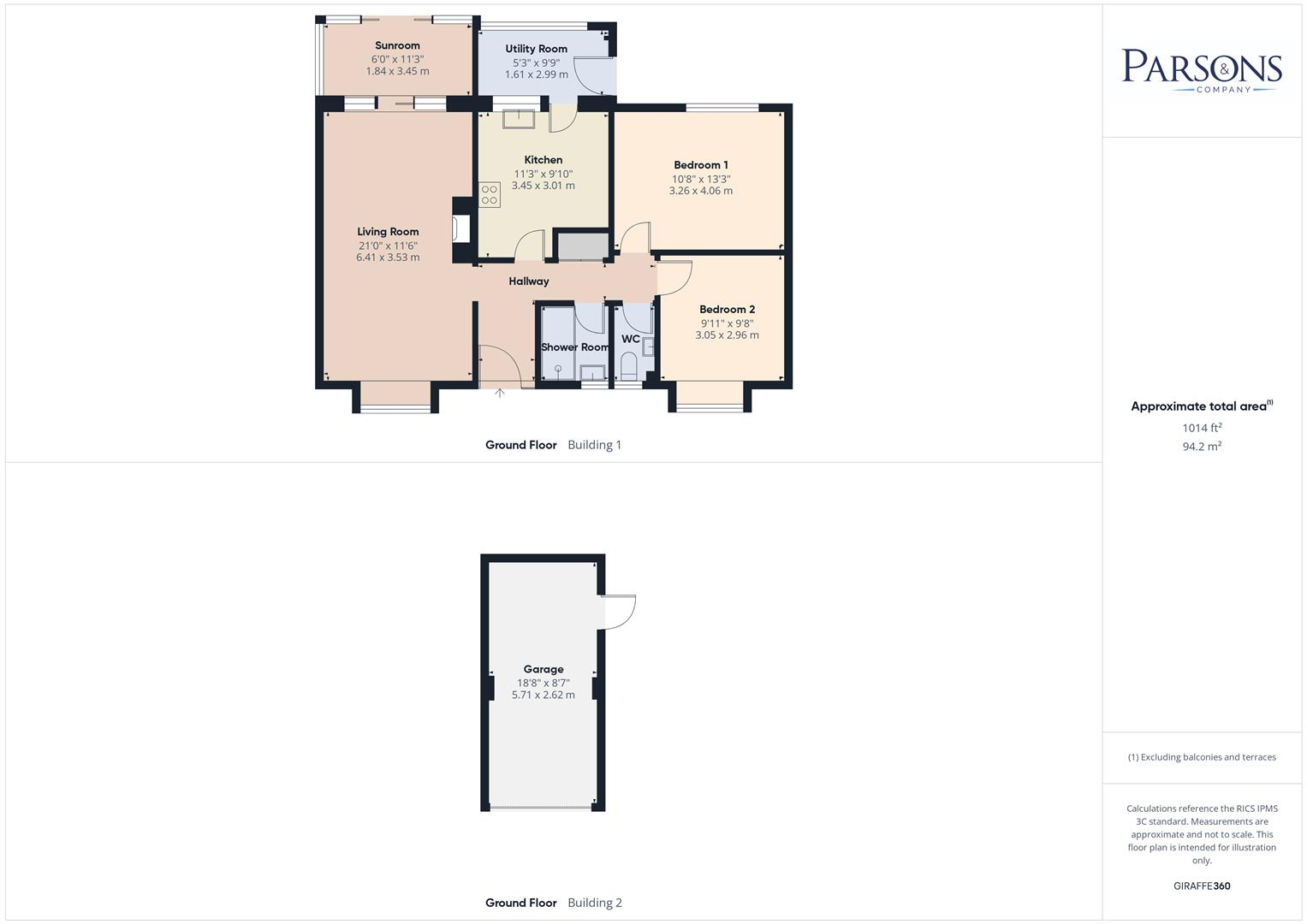 Irwin Close, Reepham floorplan