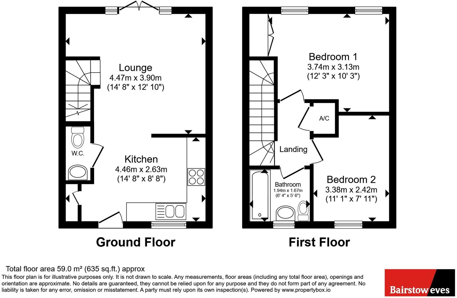 Lapwing Gardens, Boston, Lincolnshire, PE21 floorplan