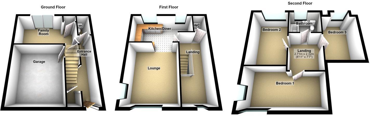 Purley Close, Wallsend floorplan