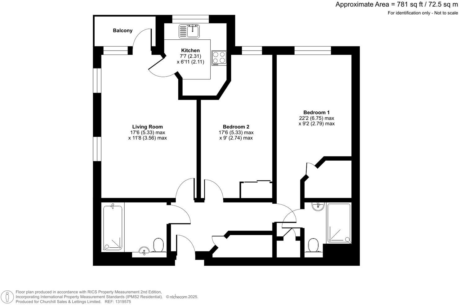 Charrington Lodge, Oxted, Surrey floorplan