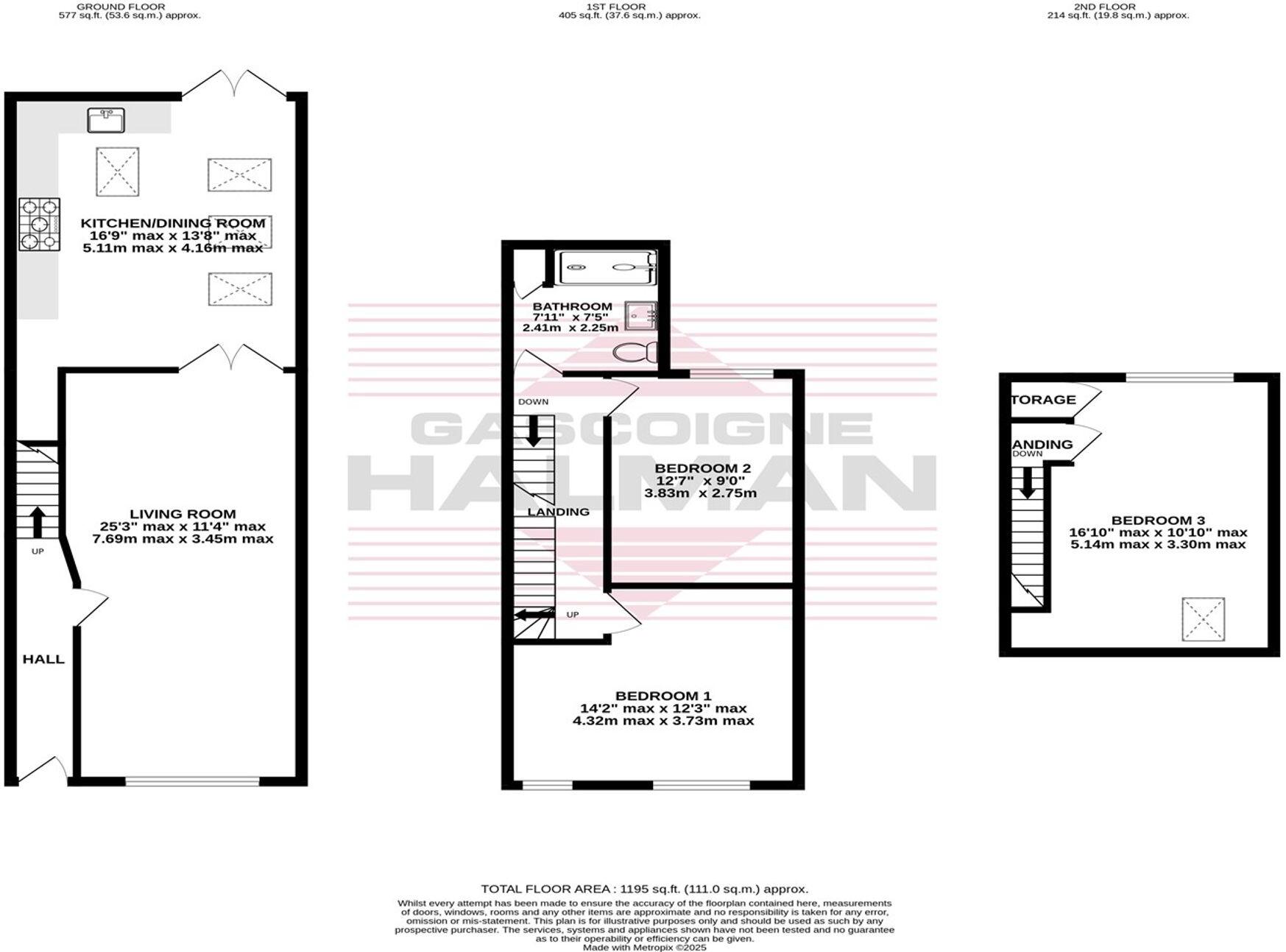Elm Road South, Stockport, SK3 floorplan