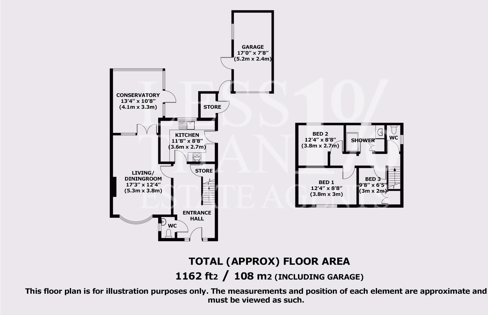 Kenilworth Close - NN5 floorplan