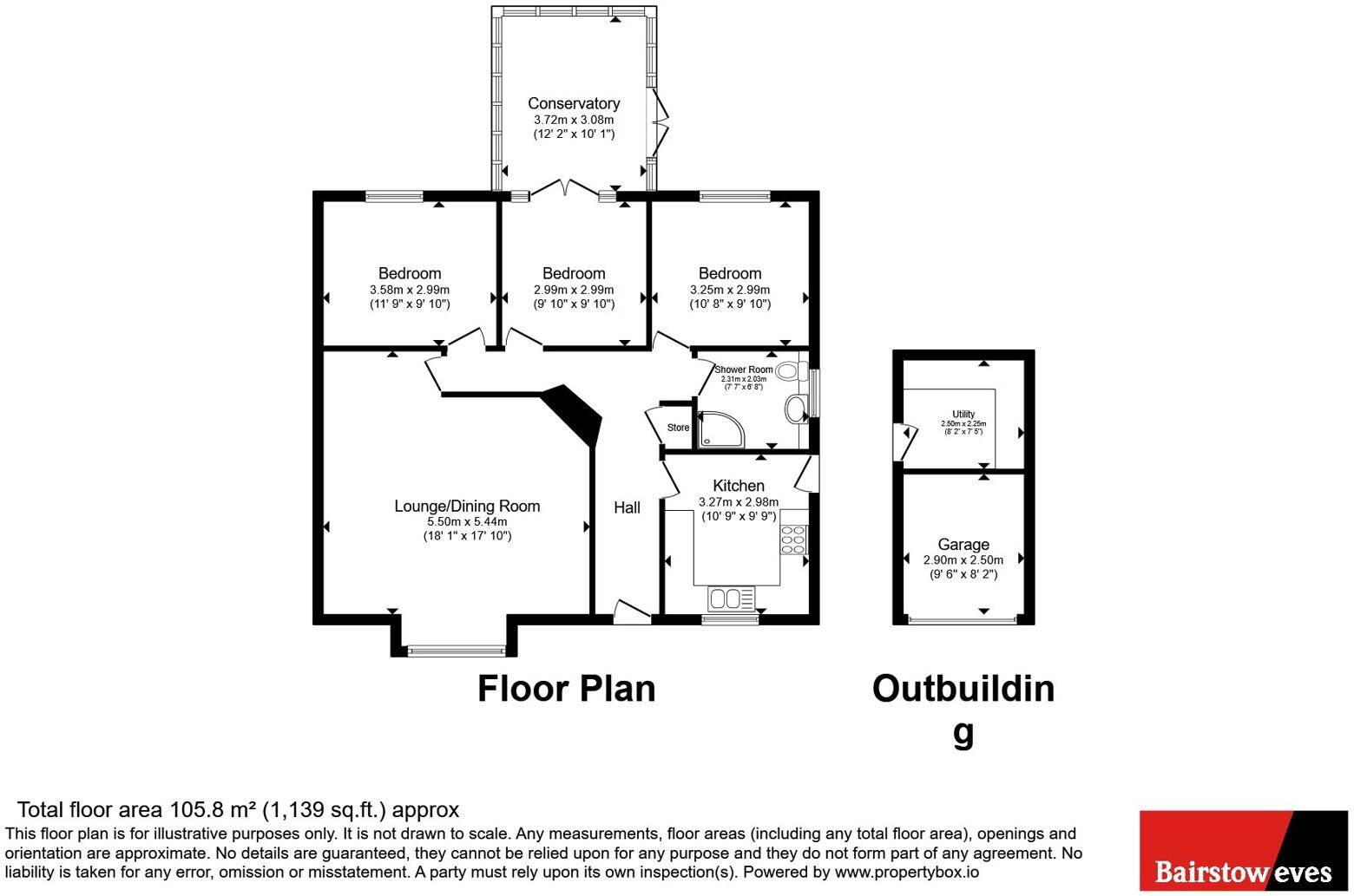 Hardstaff Close, Kirkby-in-Ashfield, Nottingham, Nottinghamshire, NG17 floorplan