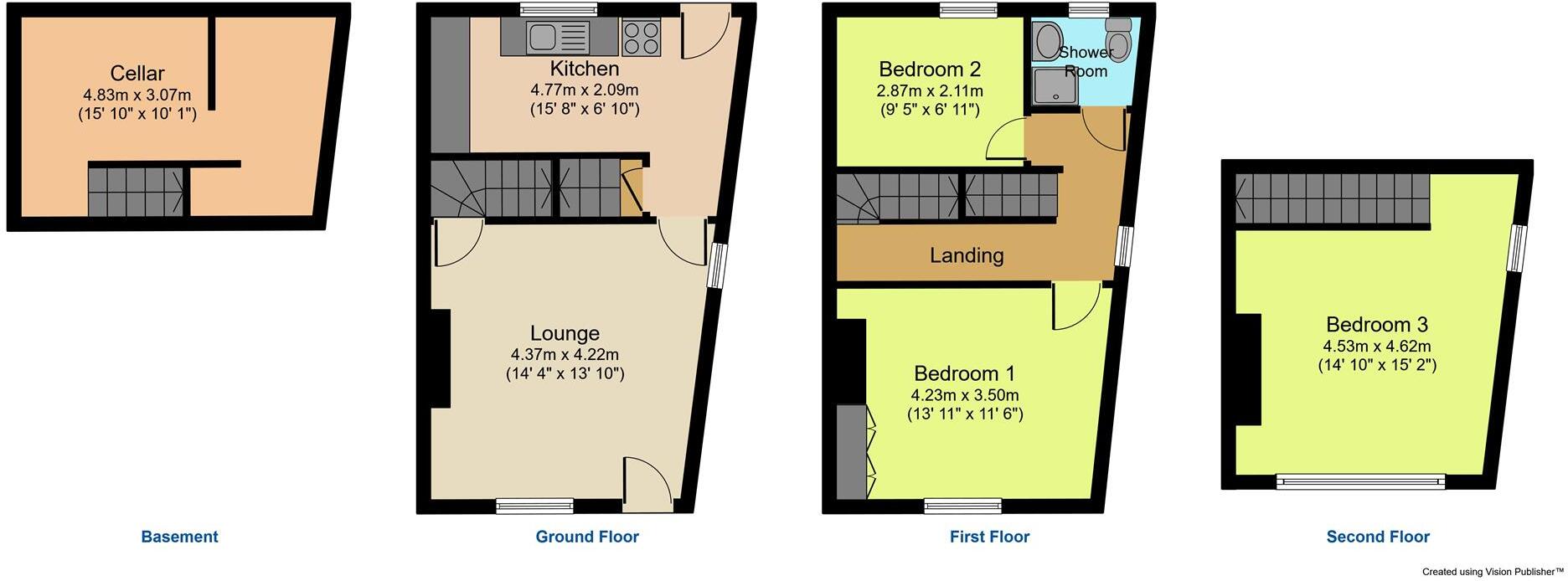 Westbury Street, Bradford, BD4 8PB floorplan