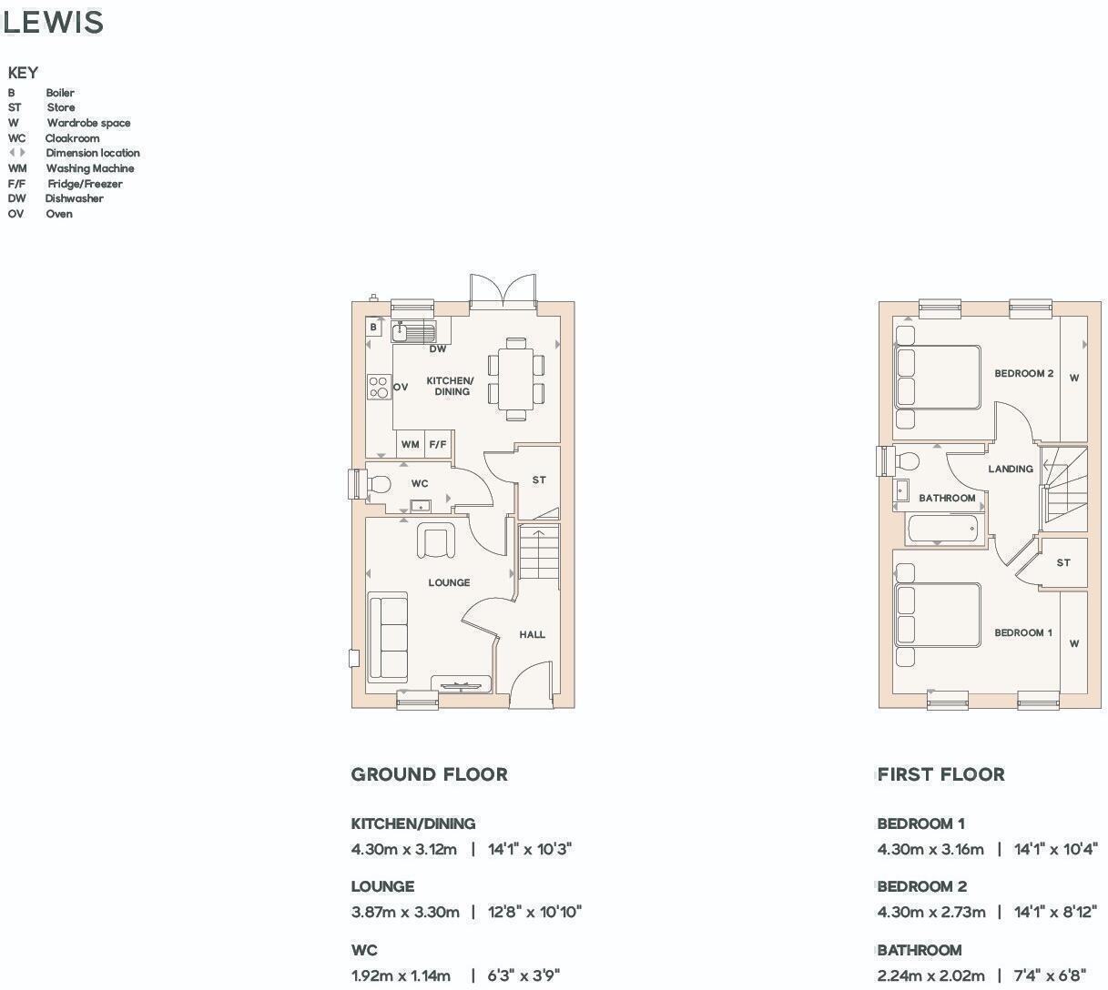 Teasel Close, Ipswich, Suffolk floorplan