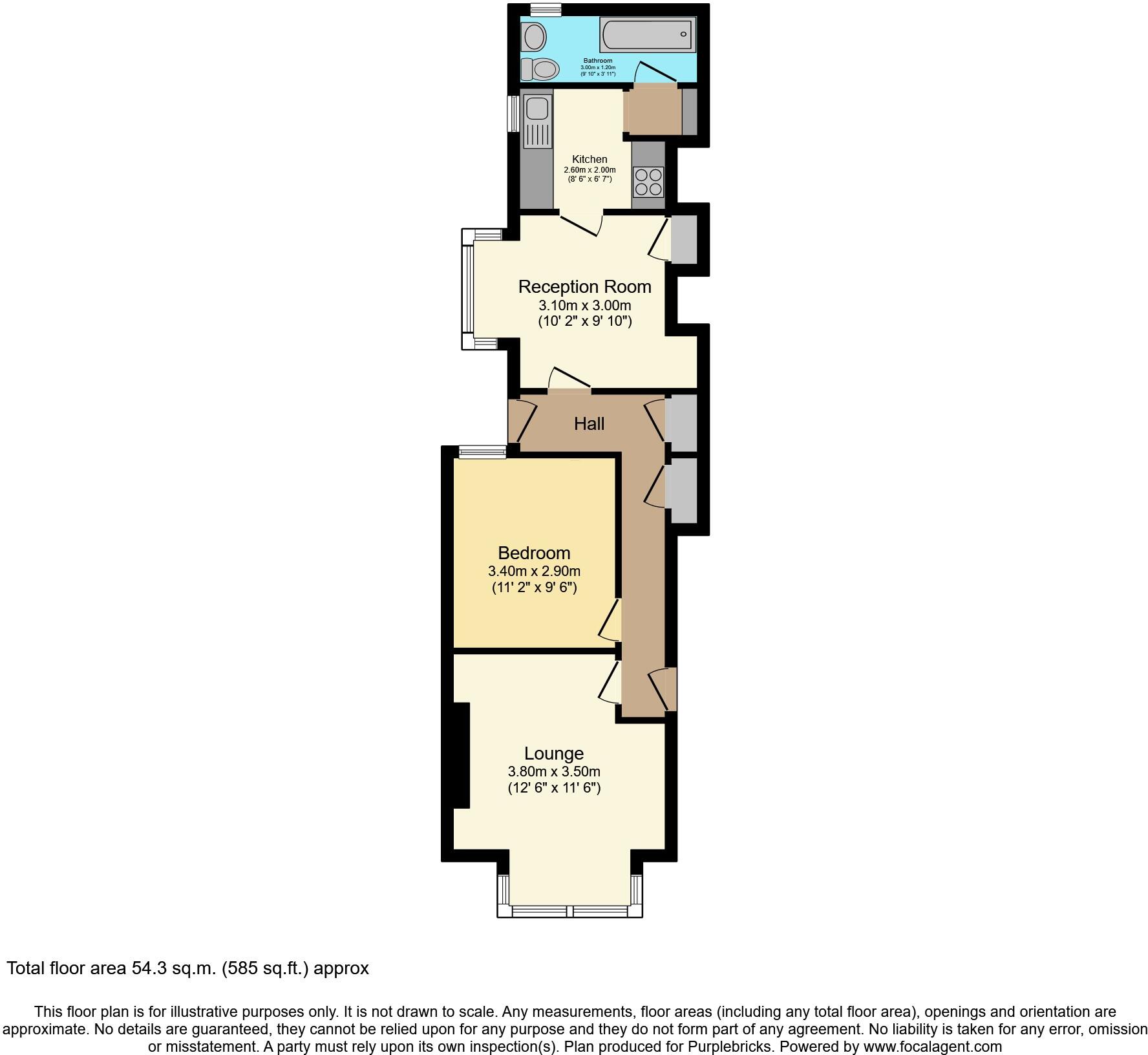 Ashburnham Road, Southend-on-Sea, SS1 floorplan