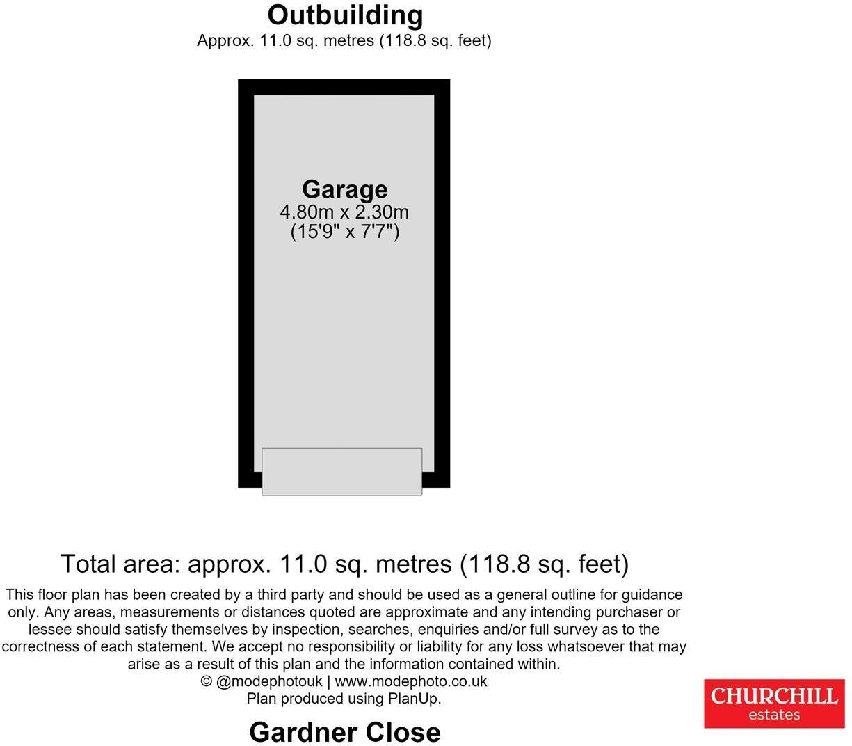 Gardner Close, Wanstead floorplan
