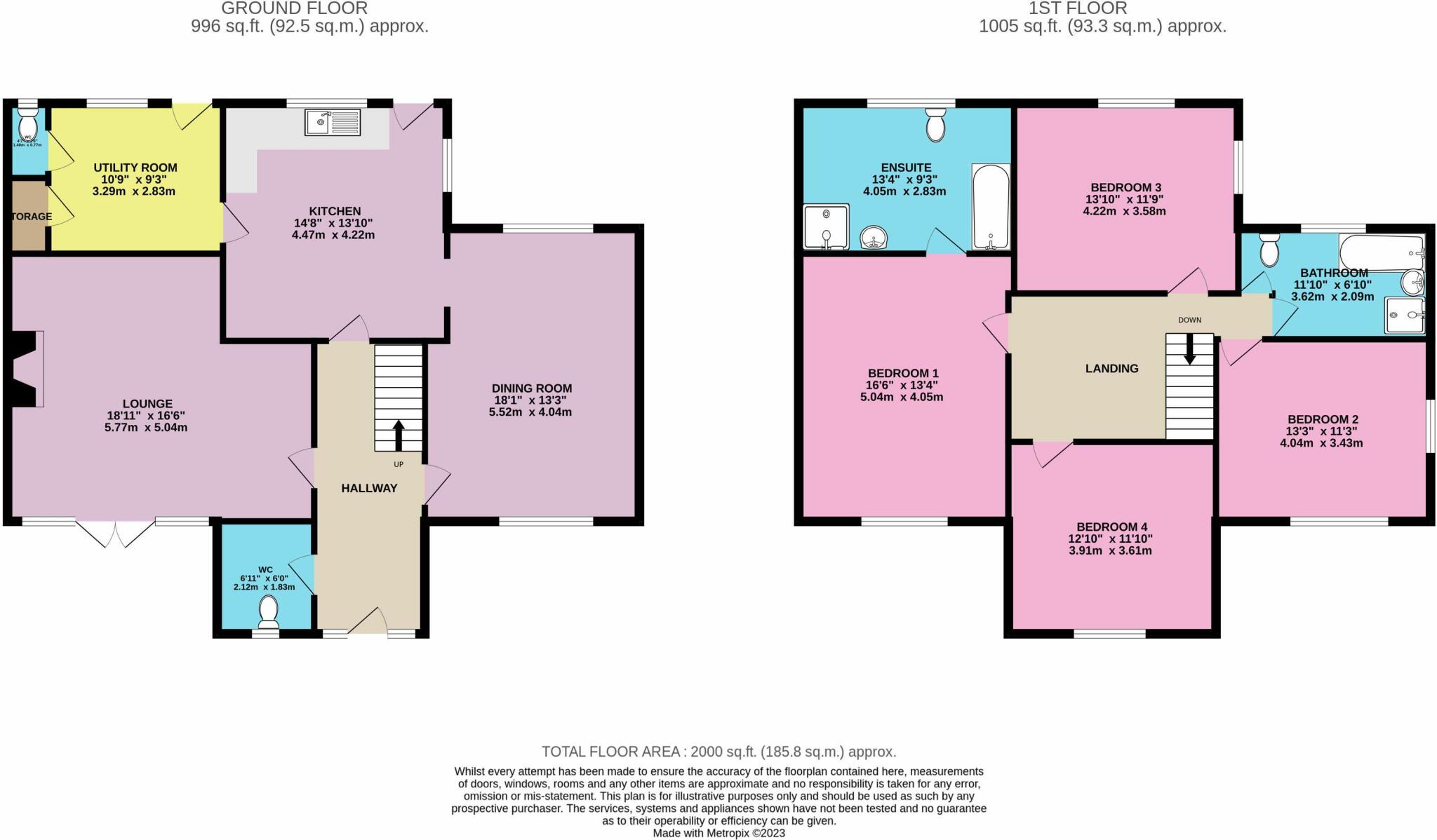 1, Oakhill, Daisy Nook, Manchester M35 9WJ floorplan
