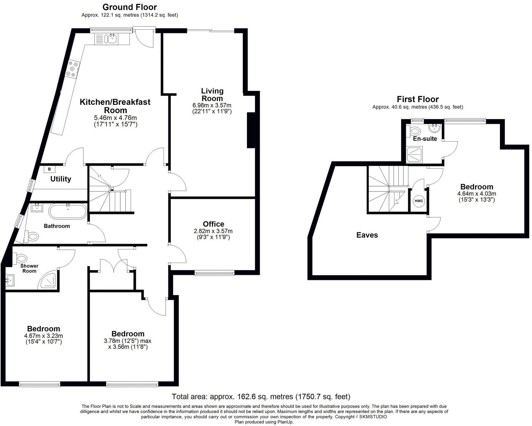 Manor Road, Caddington, LU1 floorplan