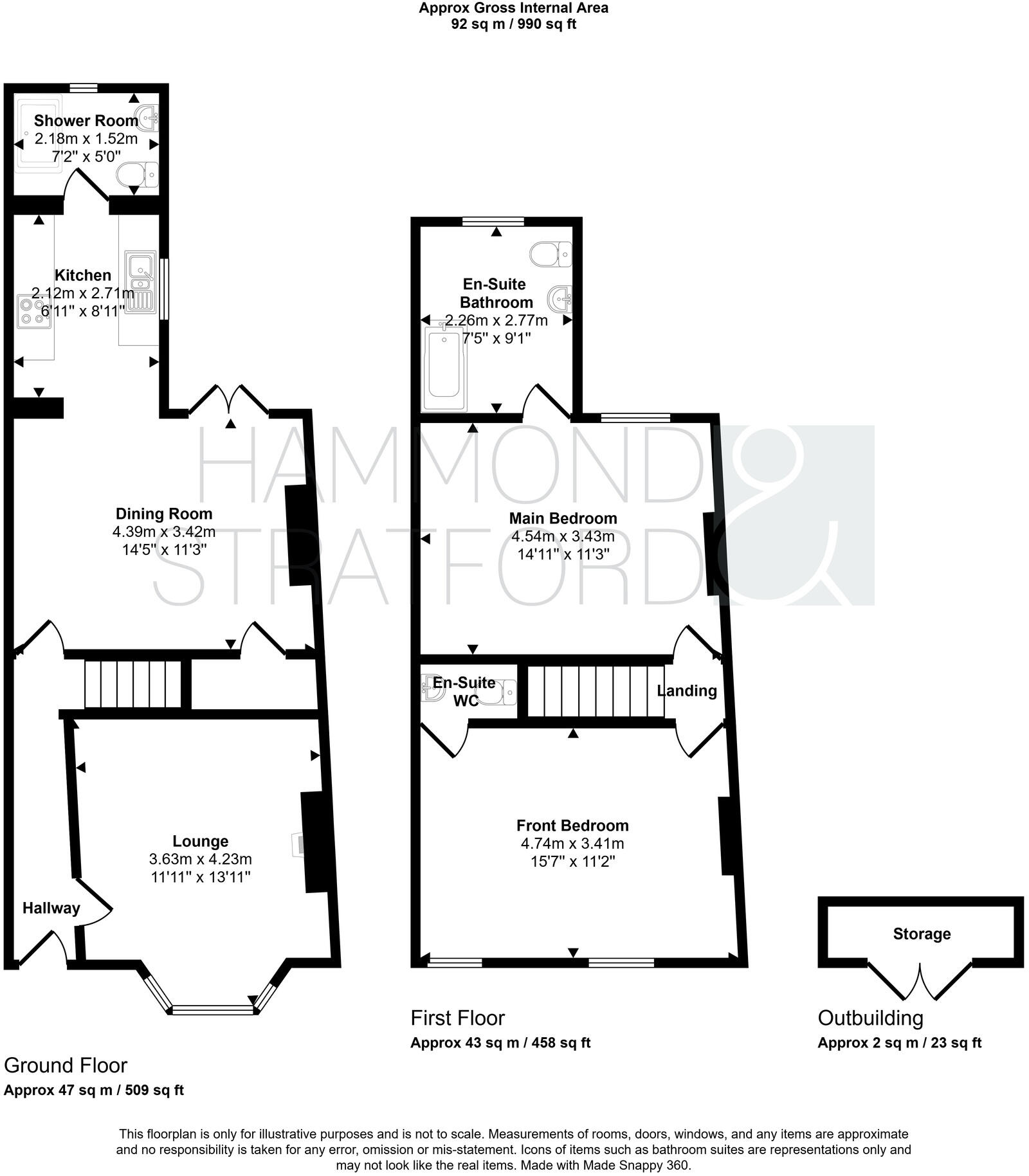 Portland Street, Golden Triangle floorplan