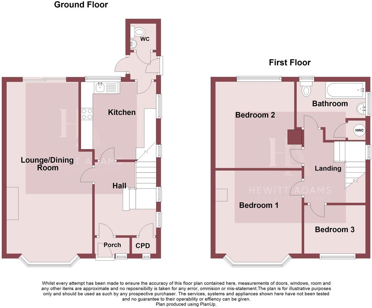 Barcombe Road, Heswall floorplan