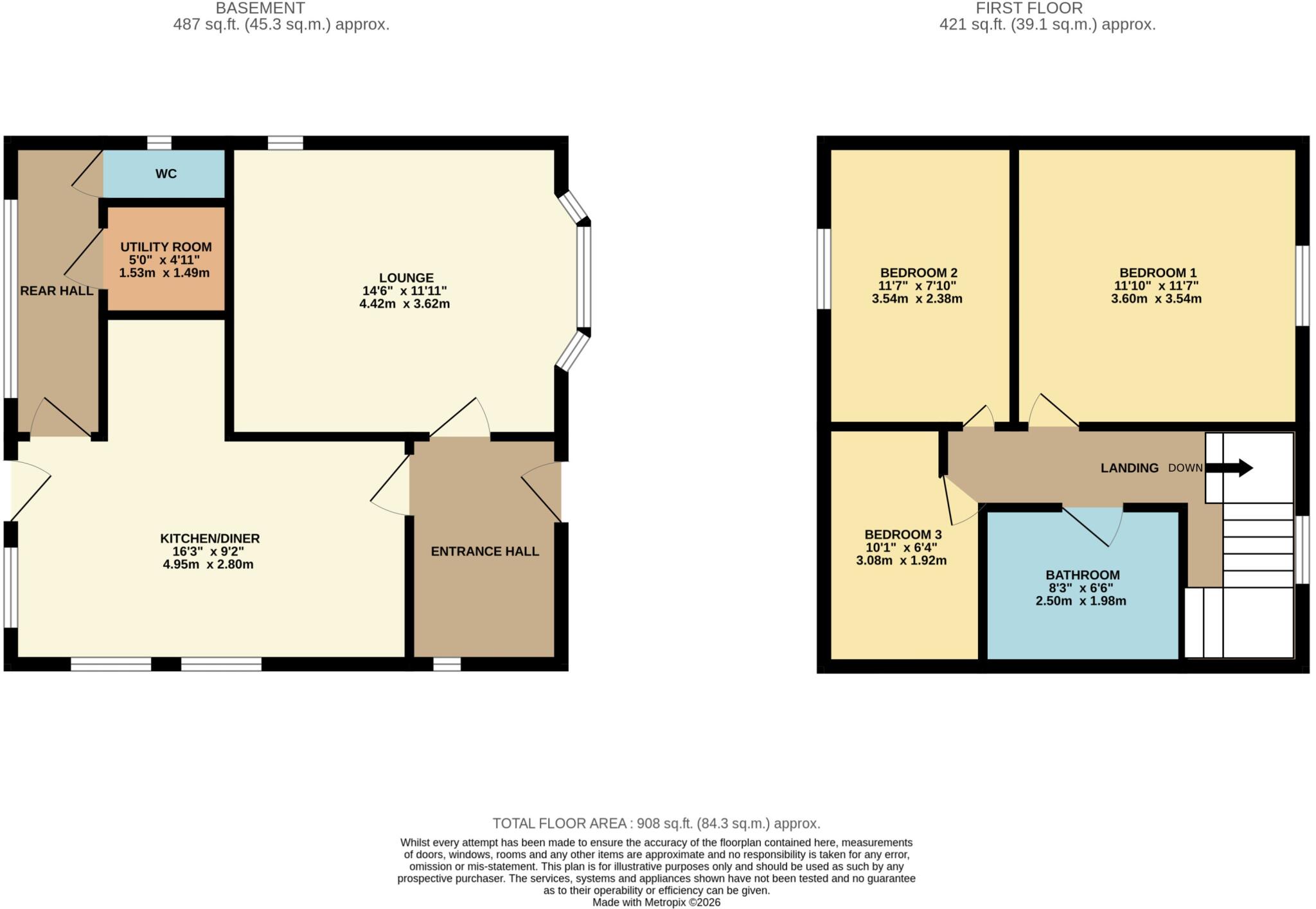 South Road, Chapel St Leonards, PE24 floorplan
