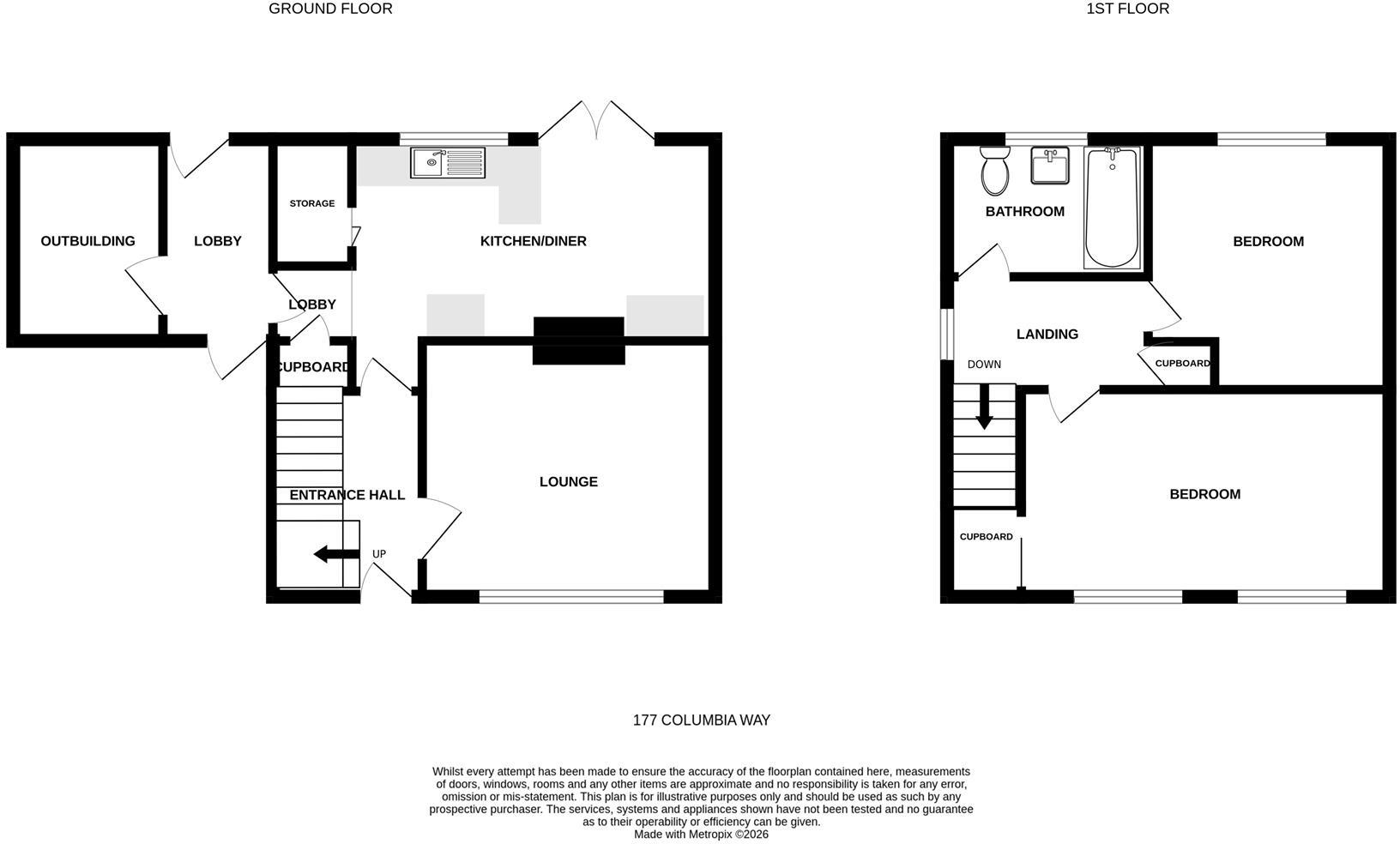 Columbia Way, King's Lynn floorplan