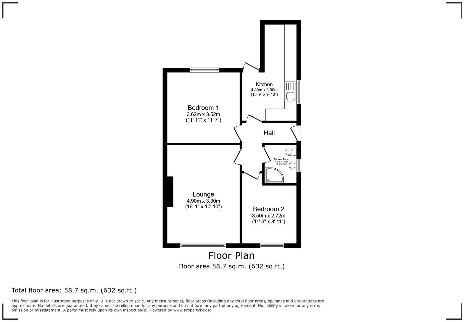 Courtland Drive, Aston floorplan