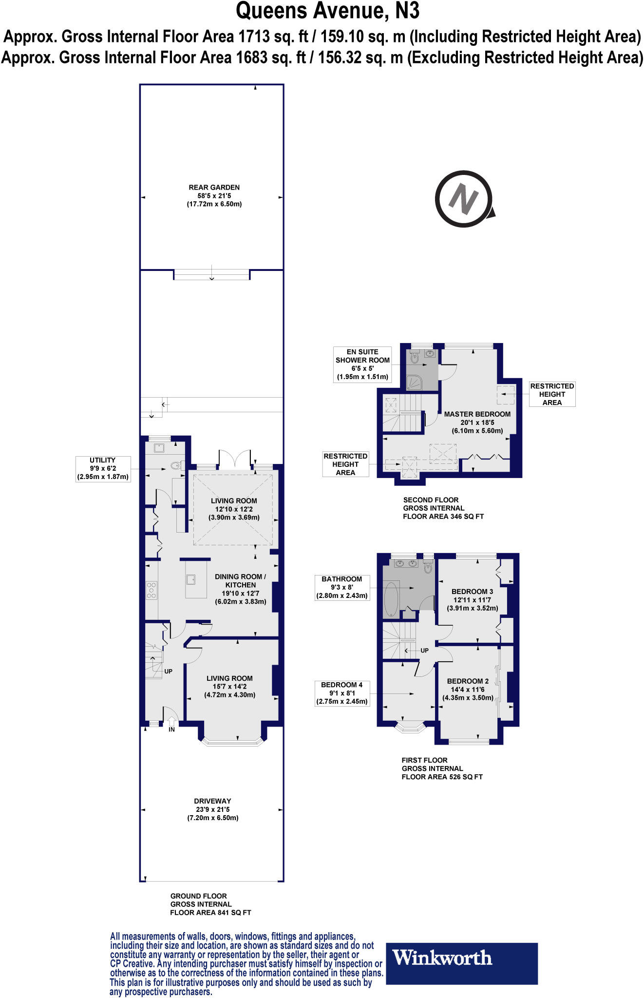 Queens Avenue, Finchley, London, N3 floorplan
