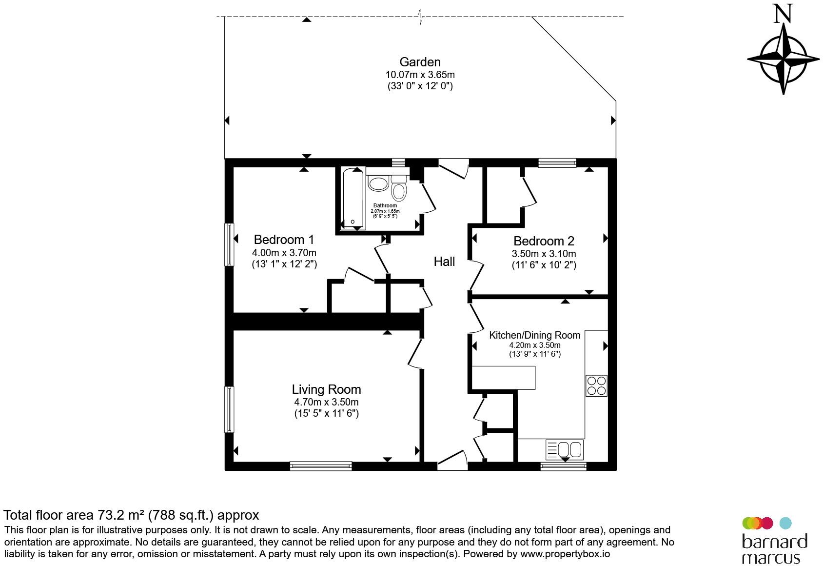 Wells Way, London floorplan