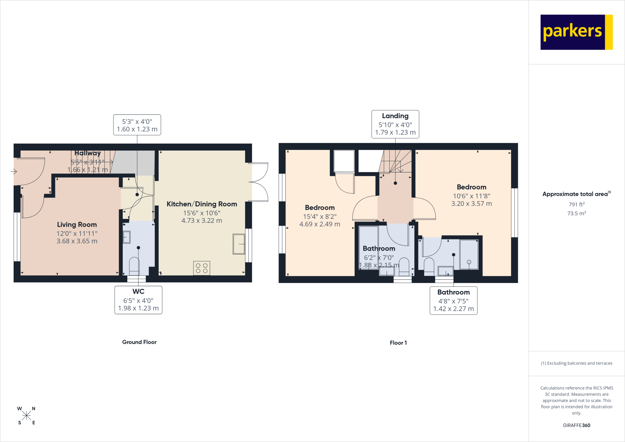 Denbigh Place, Shinfield, Reading, Berkshire, RG2 floorplan