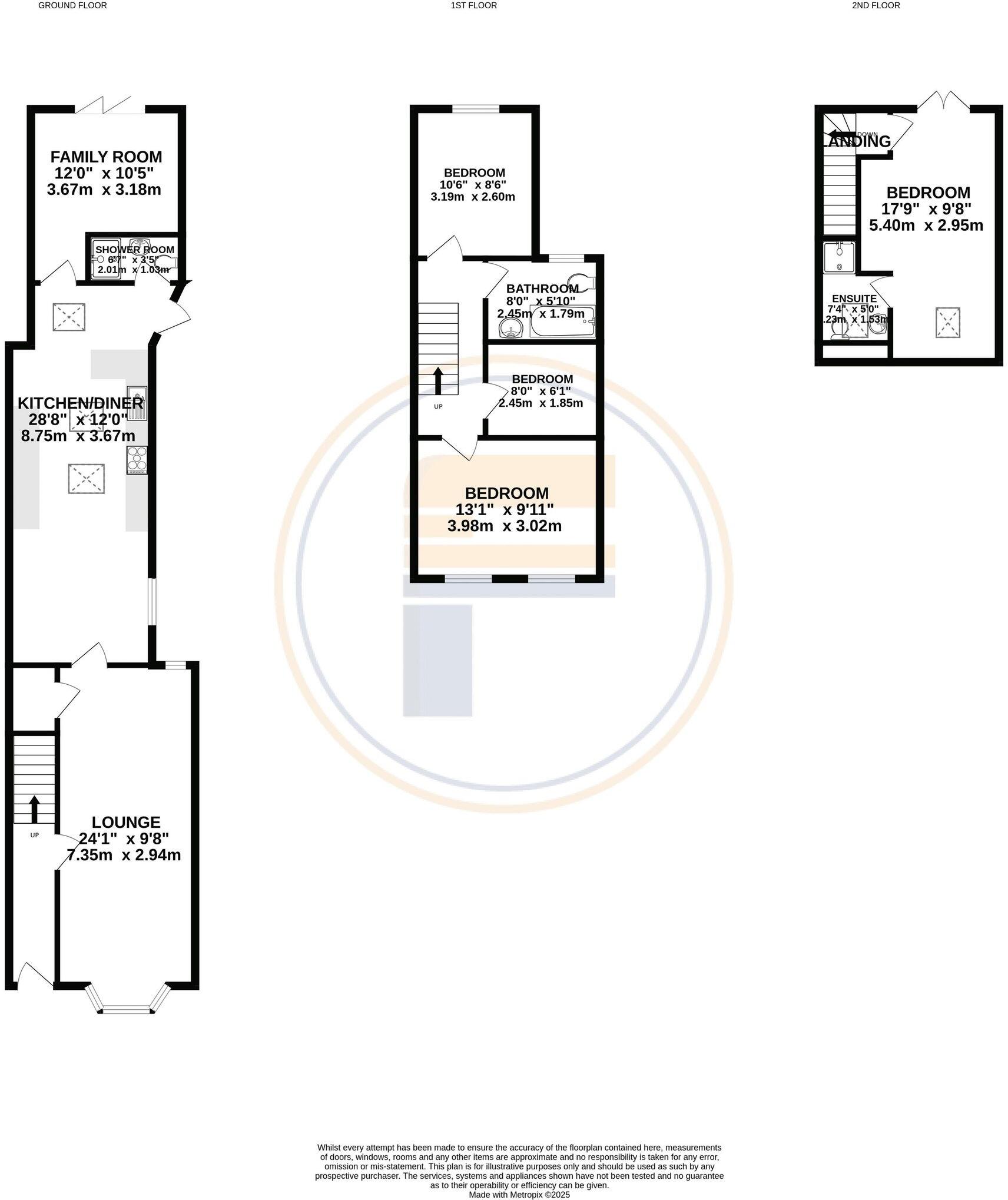 King Edward Road, Bedford, MK41 floorplan