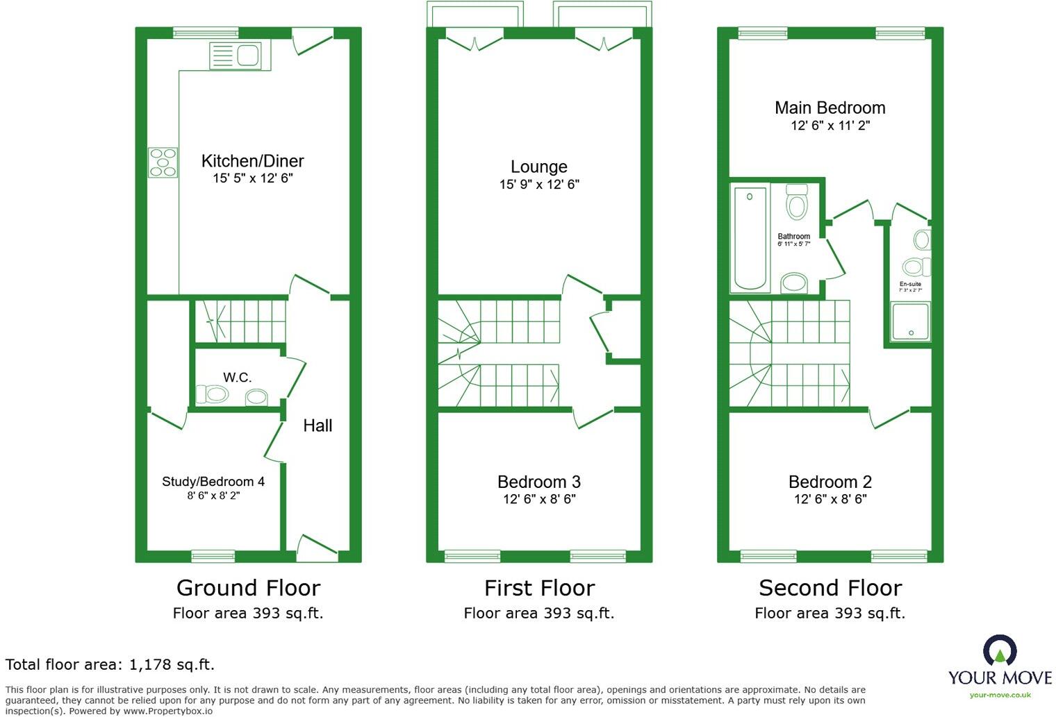 Hawley Road, Dartford, Kent, DA1 floorplan