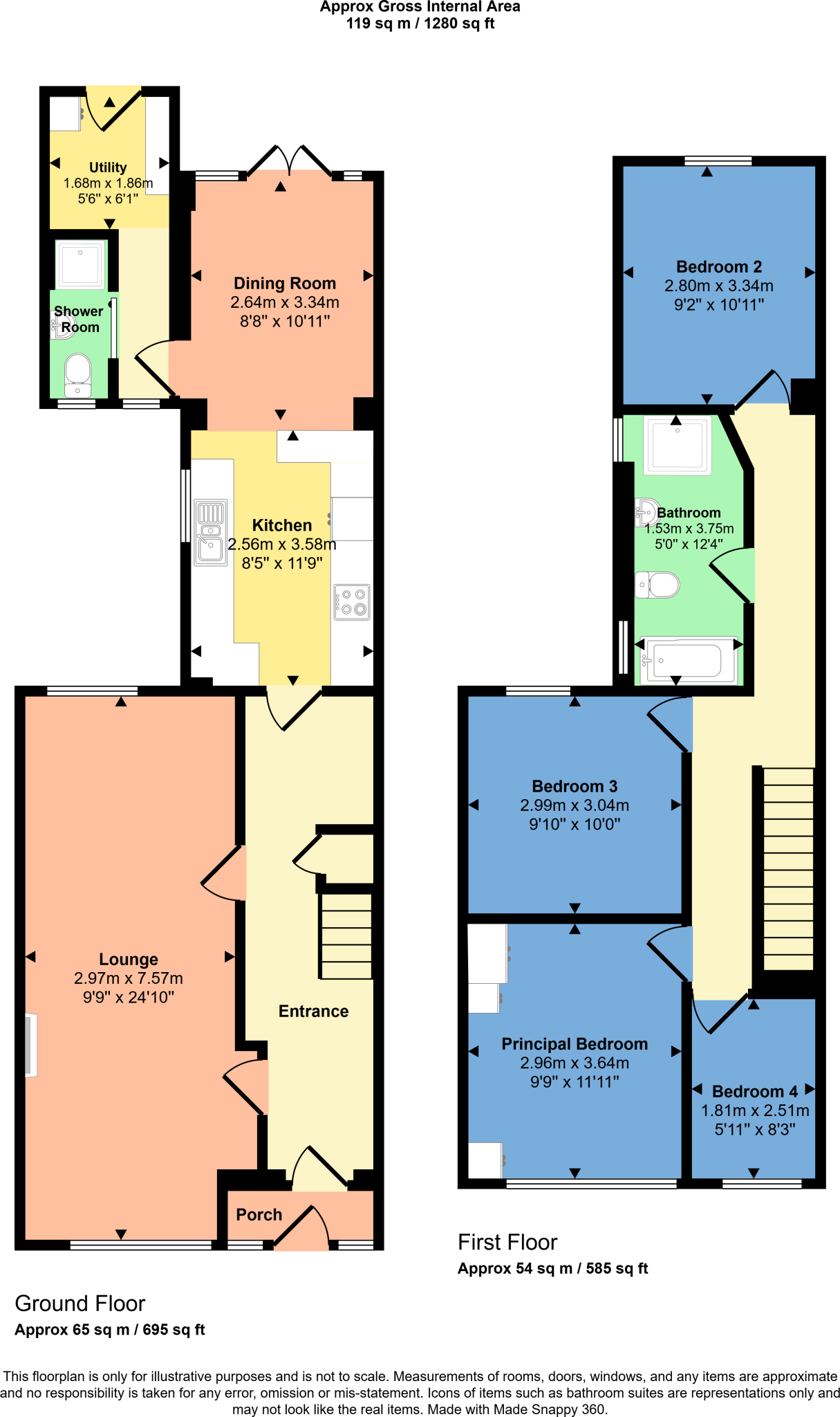 Victoria Road, Bude, Cornwall, EX23 floorplan
