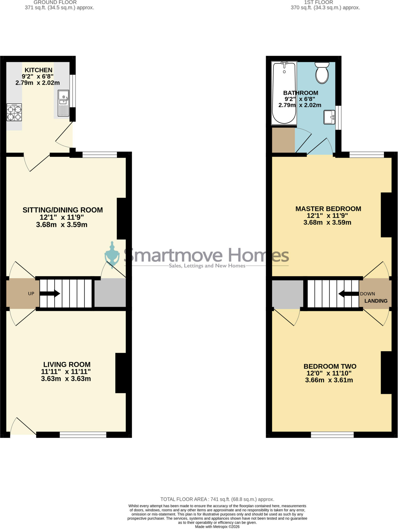 Peasehill, Ripley floorplan