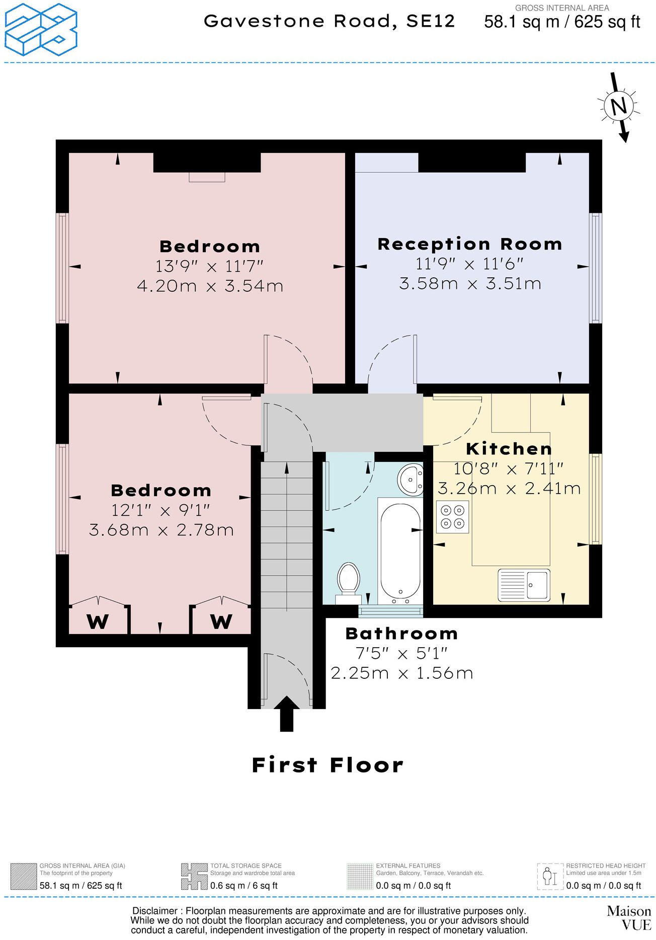 Gavestone Road, SE12 floorplan