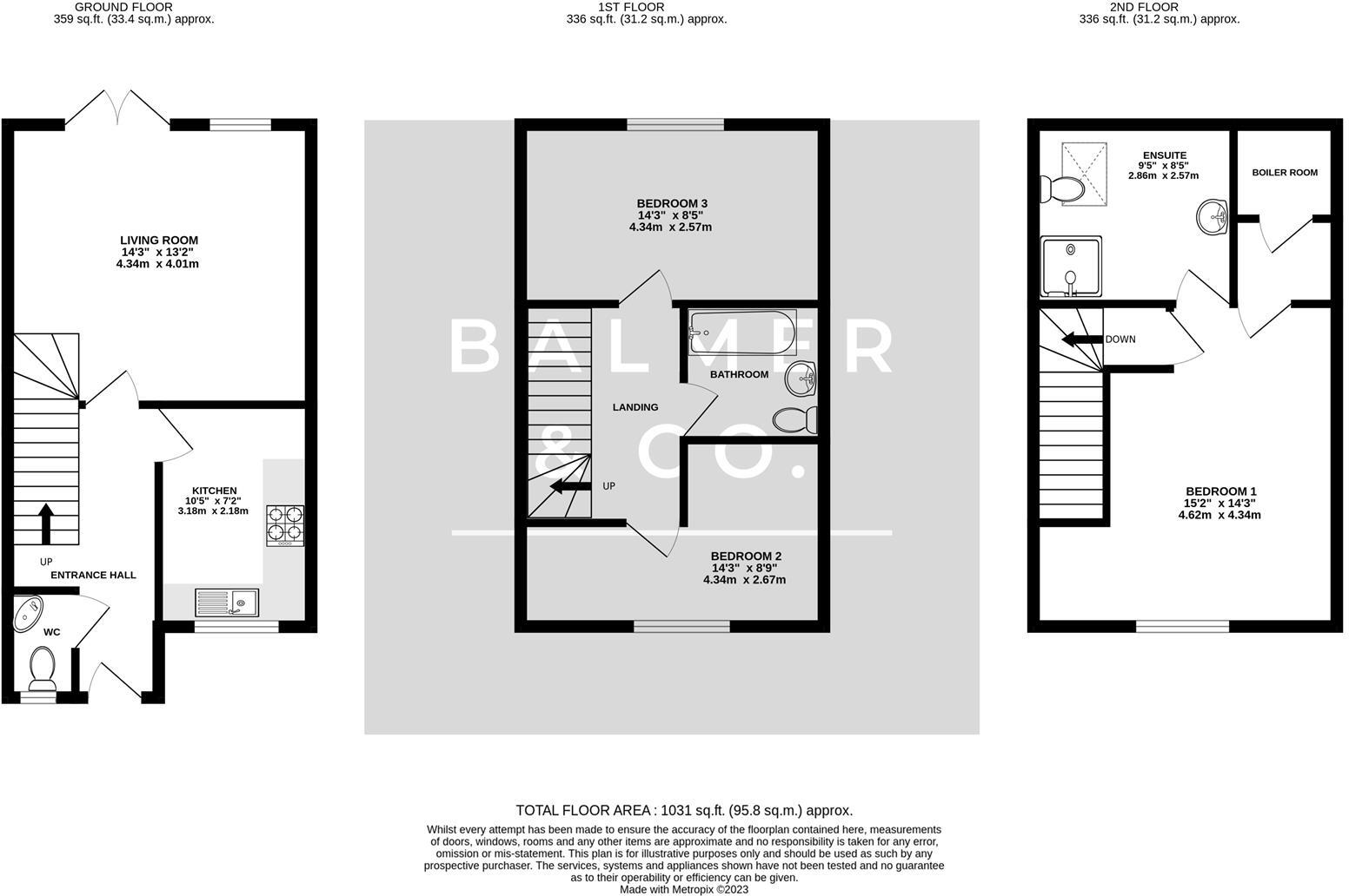 Butts Street, Leigh, WN7 floorplan