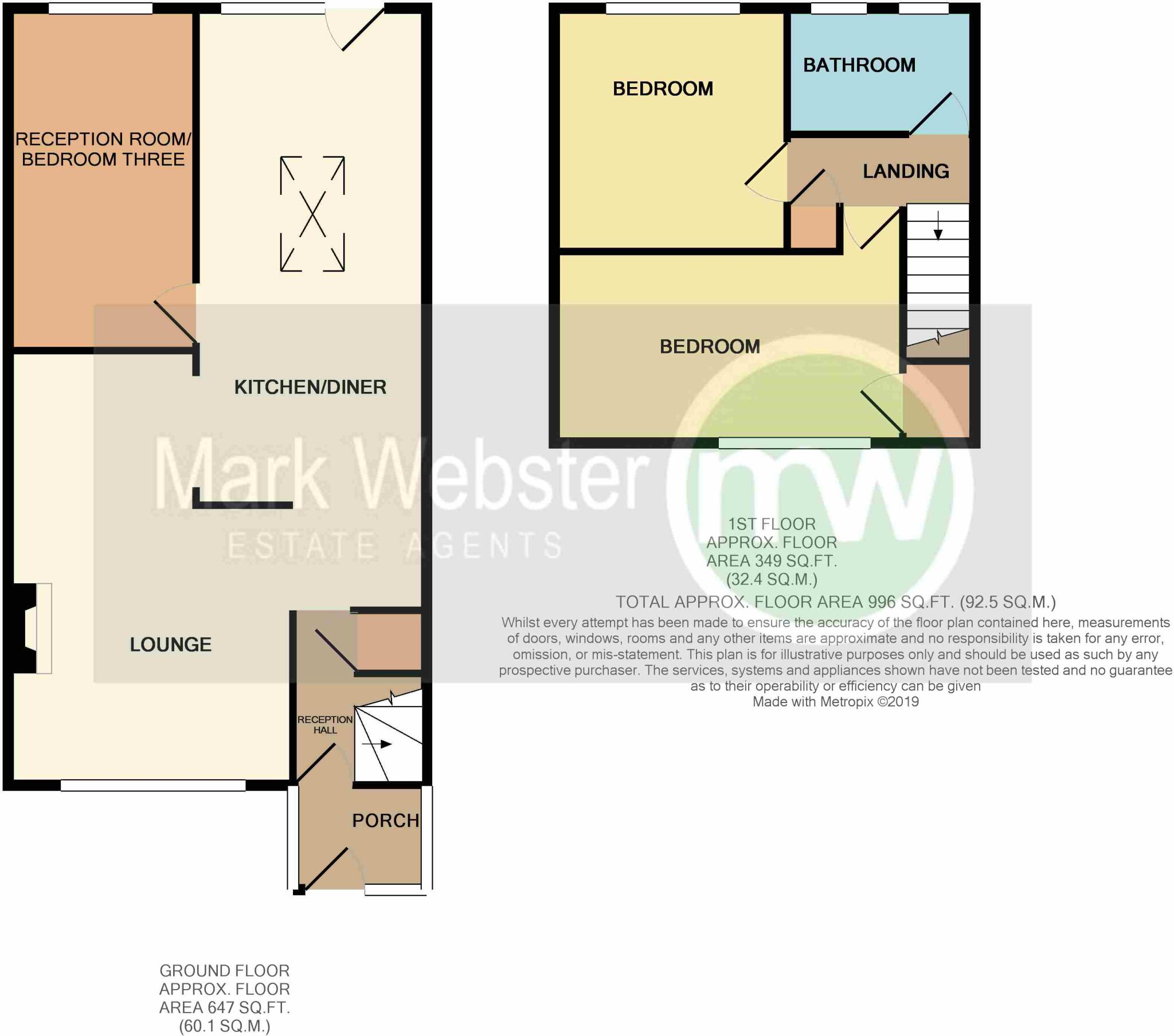 Lister Road, Atherstone floorplan