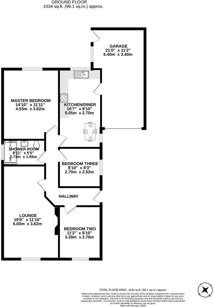 The Hazels, Coppull, Chorley floorplan