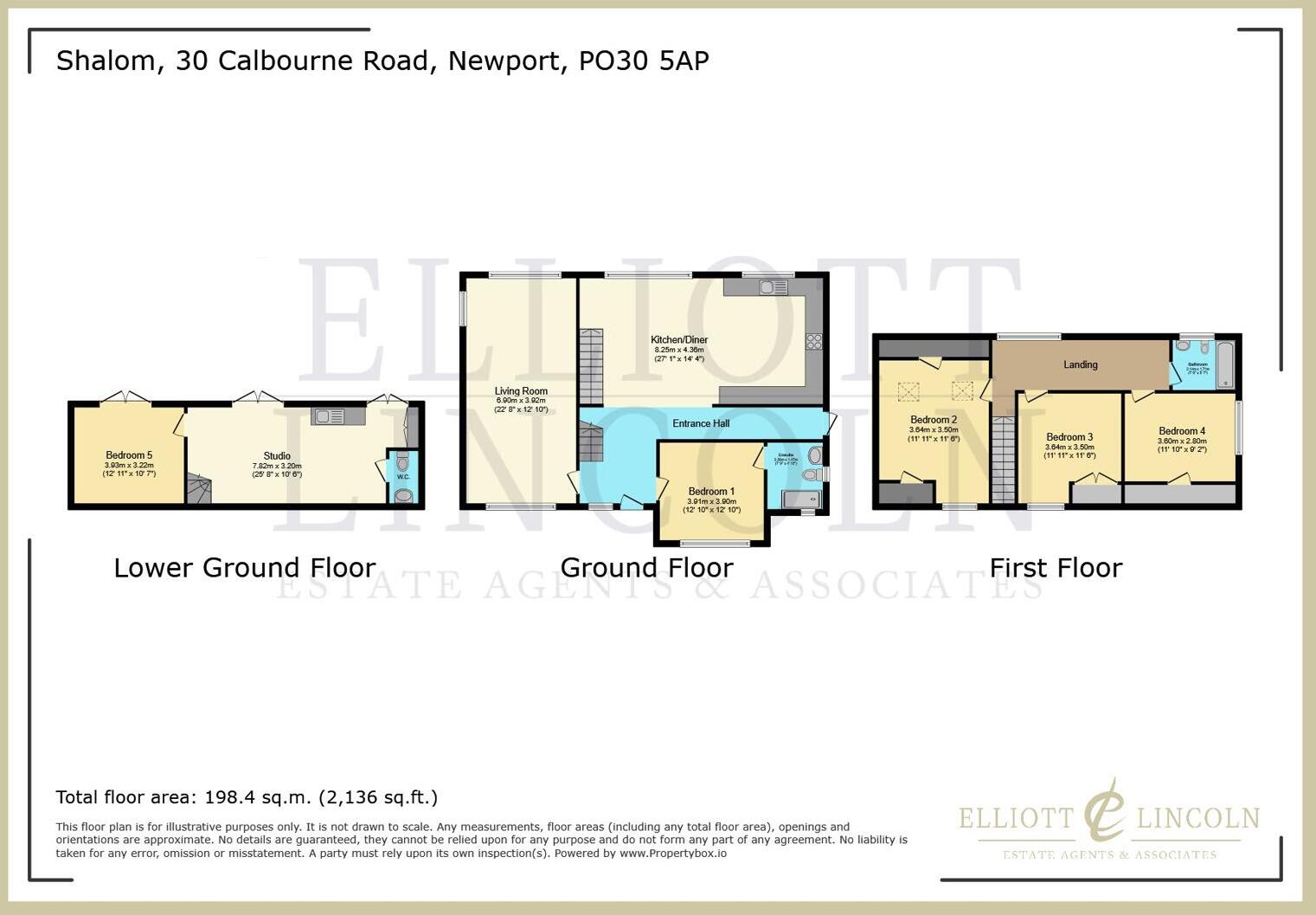 Calbourne Road, Newport floorplan