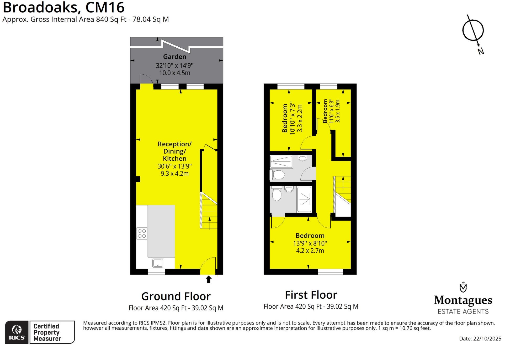 Broadoaks, Epping, CM16 floorplan