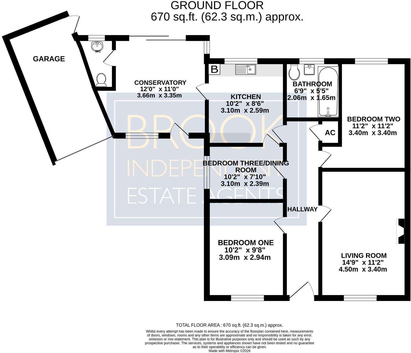 Spenser Close, Warsash SO31 floorplan