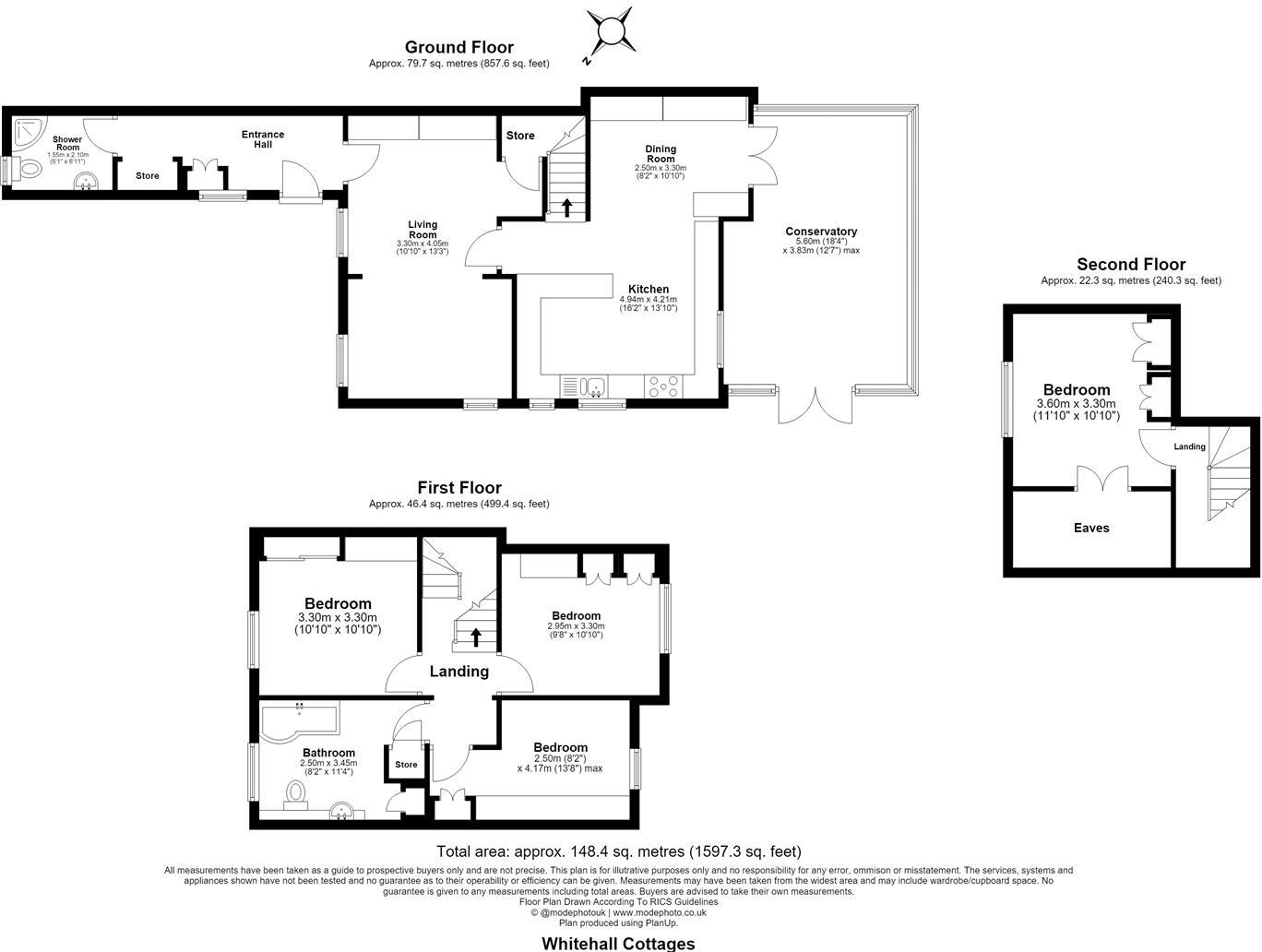 Whitehall Cottages - Hunsdon floorplan