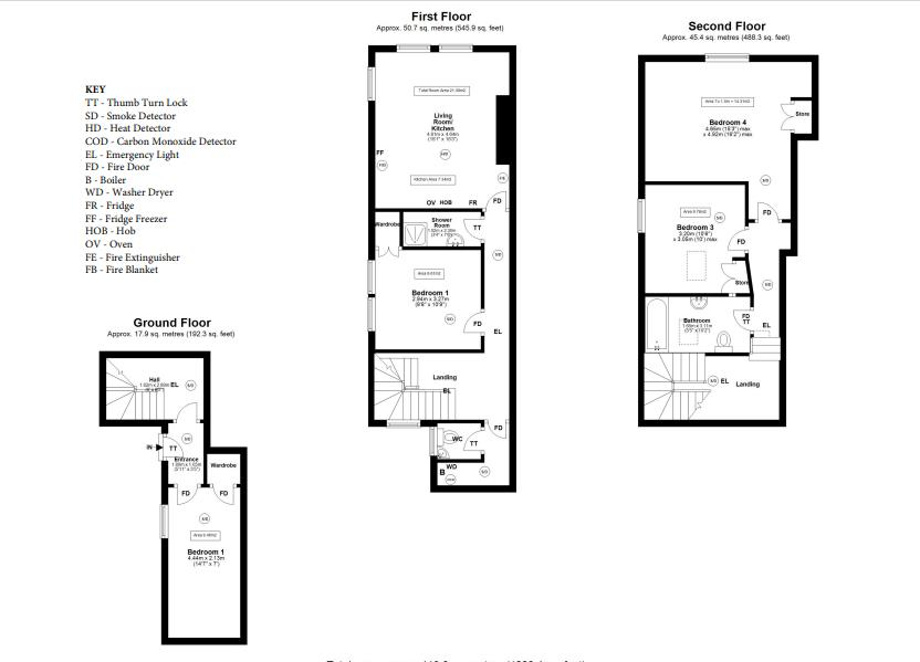 (£120pppw) Cardigan Terrace, Heaton, Newcastle Upon Tyne, NE6 floorplan