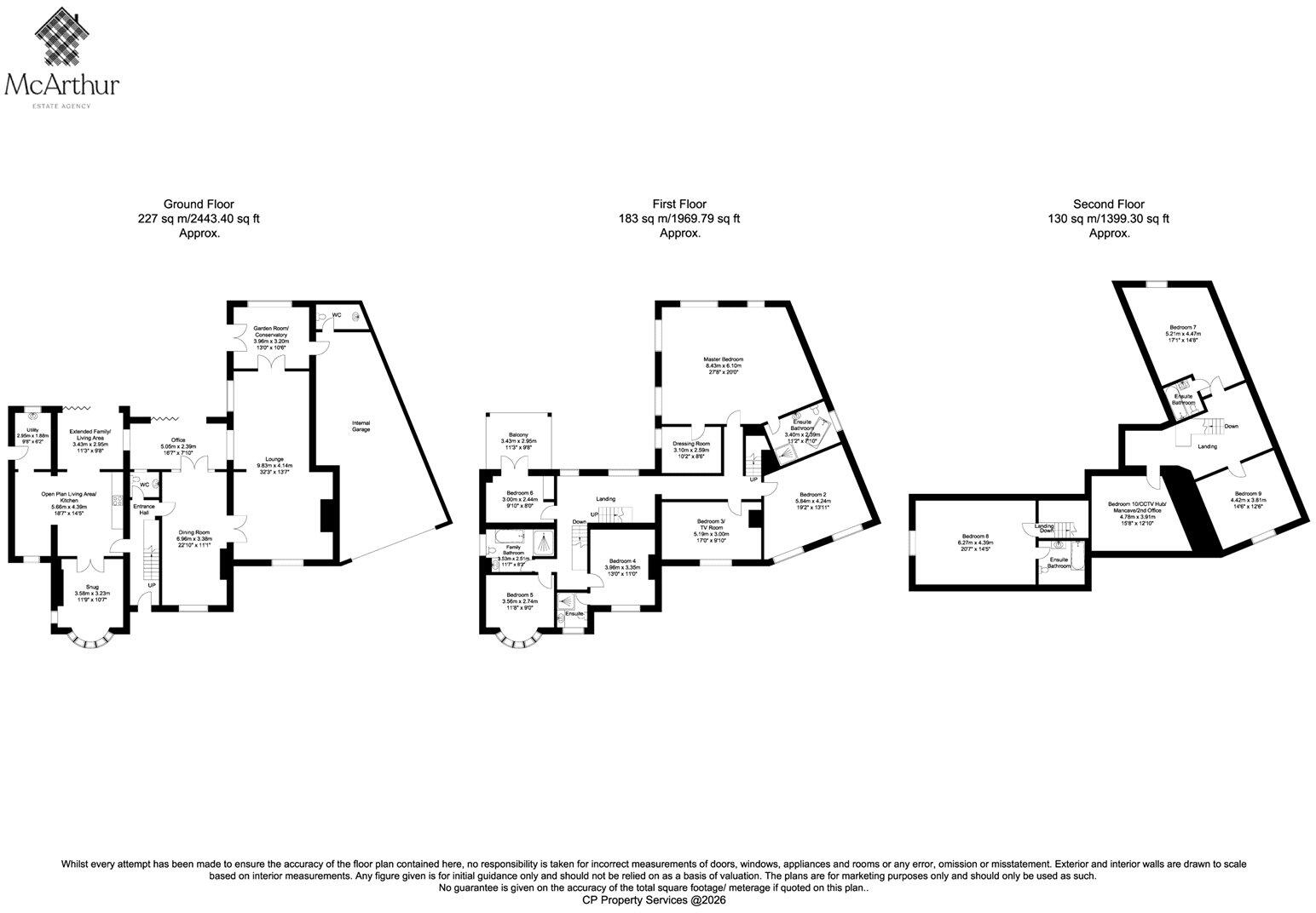 Pinfold Lane, Tickhill, Doncaster, South Yorkshire, DN11 floorplan