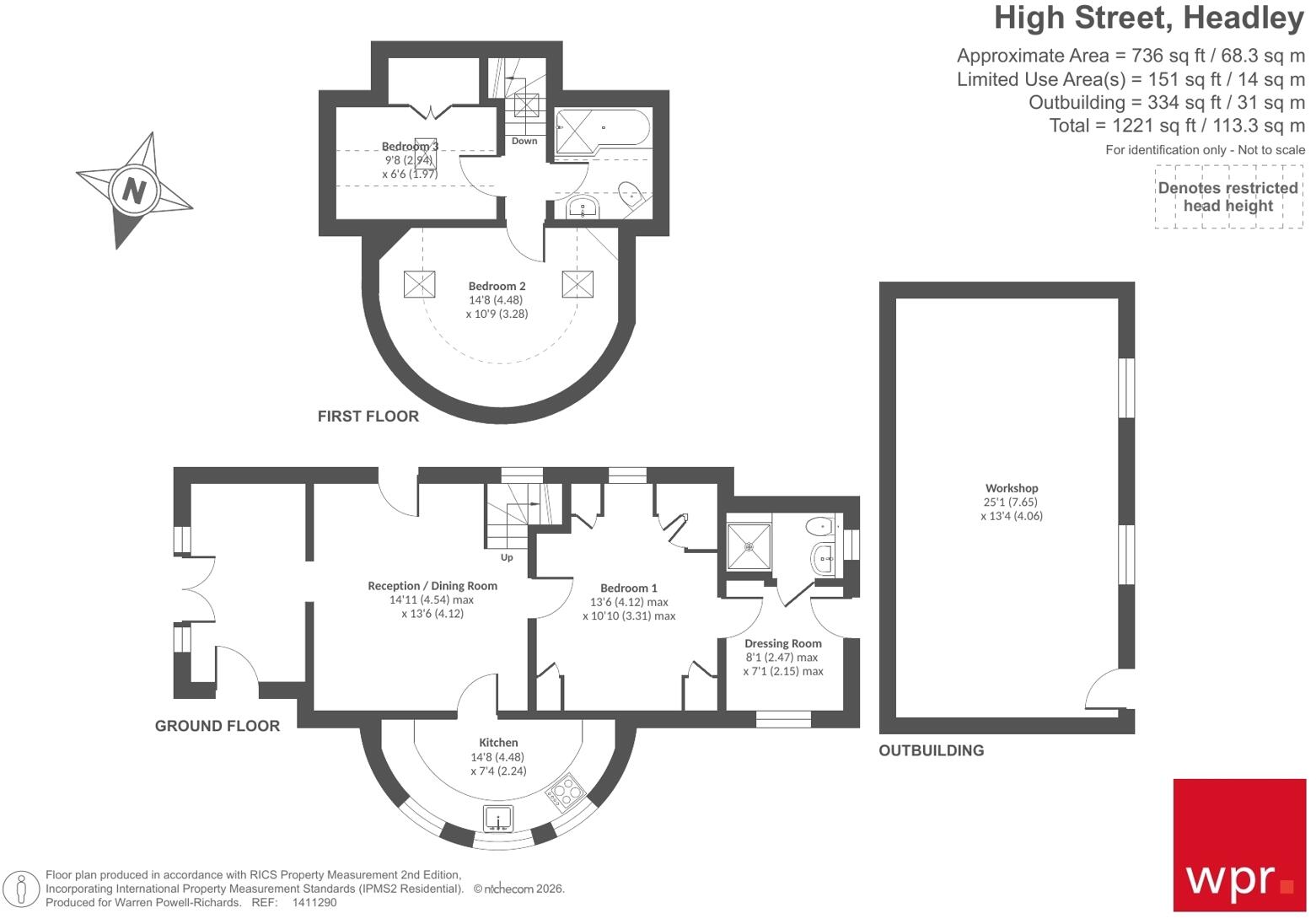High Street, Headley, Hampshire, GU35 floorplan