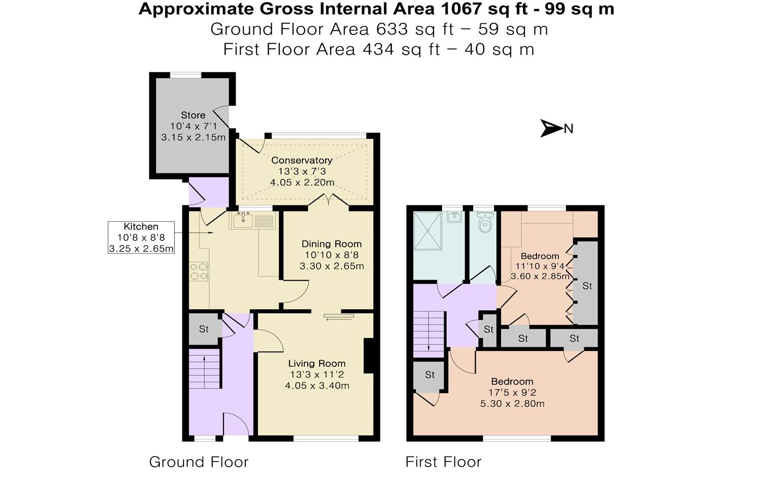 Bray Road, Reading floorplan
