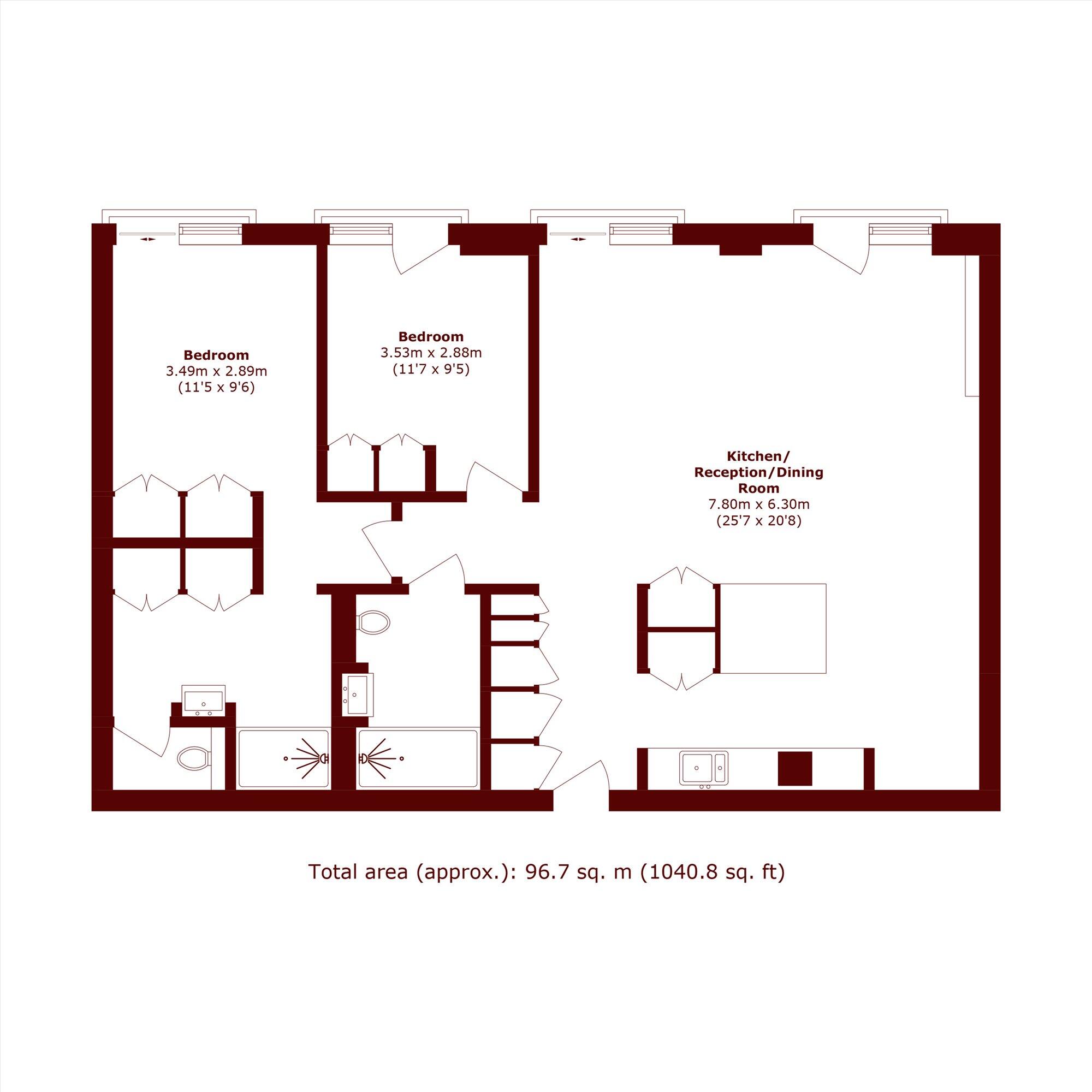New Union Square, Nine Elms floorplan