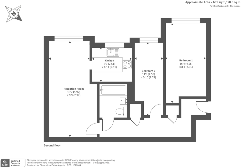 Elizabeth House, Stanmore floorplan