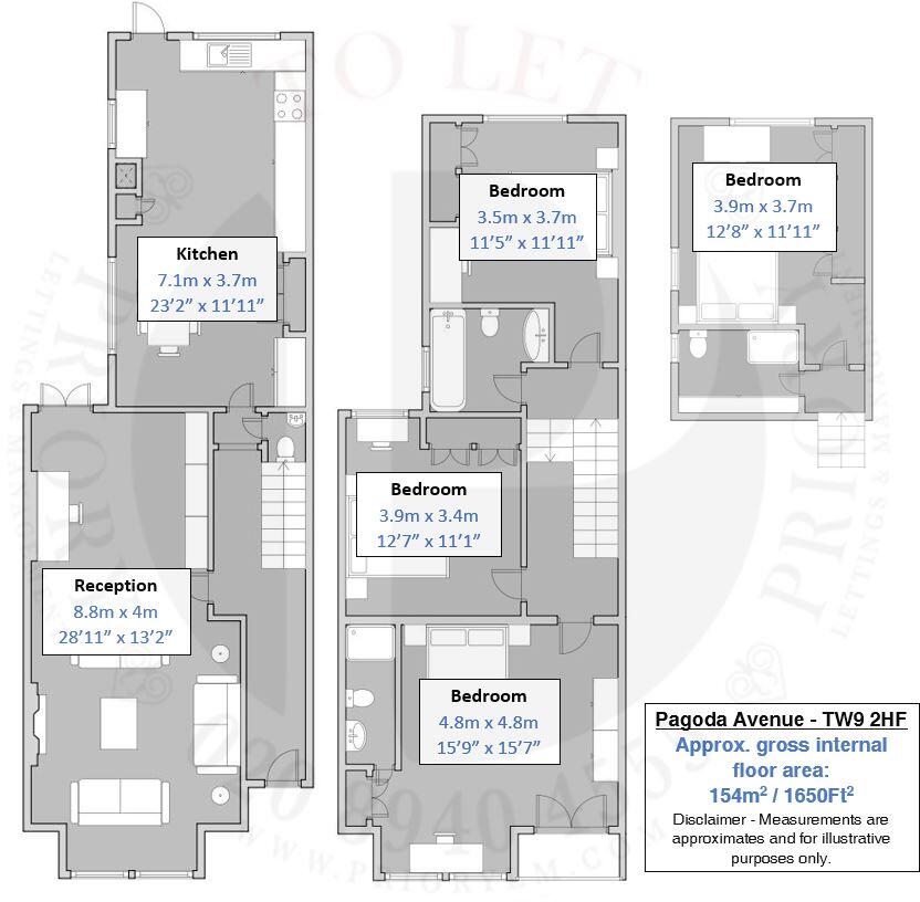 Pagoda Avenue, Kew floorplan
