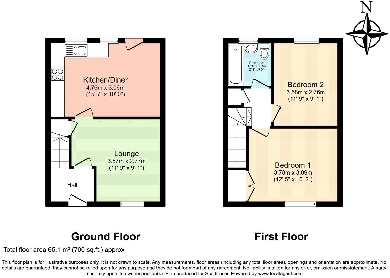 Challenor Close, Abingdon, Oxfordshire floorplan