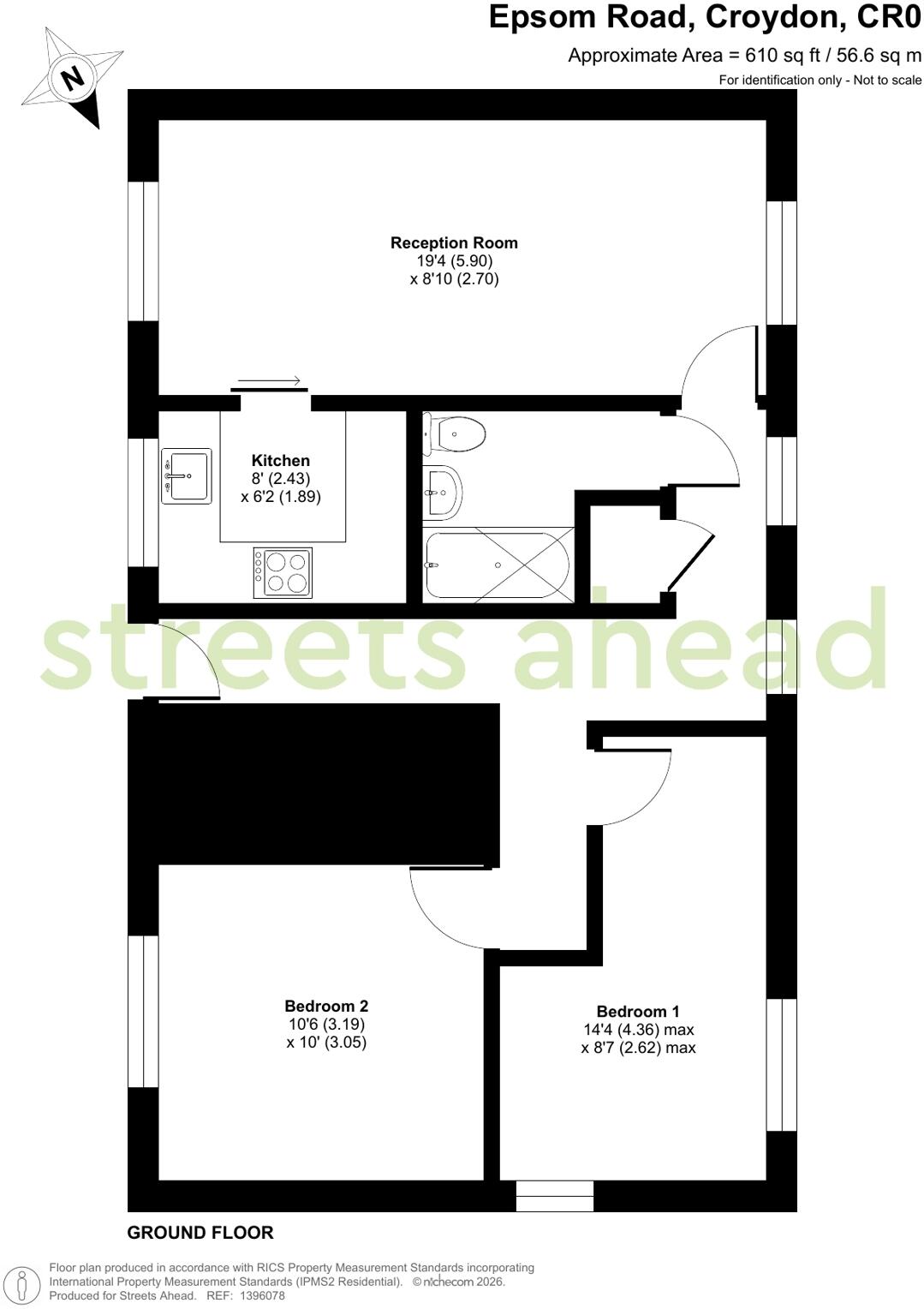 Epsom Road, Croydon, CR0 floorplan